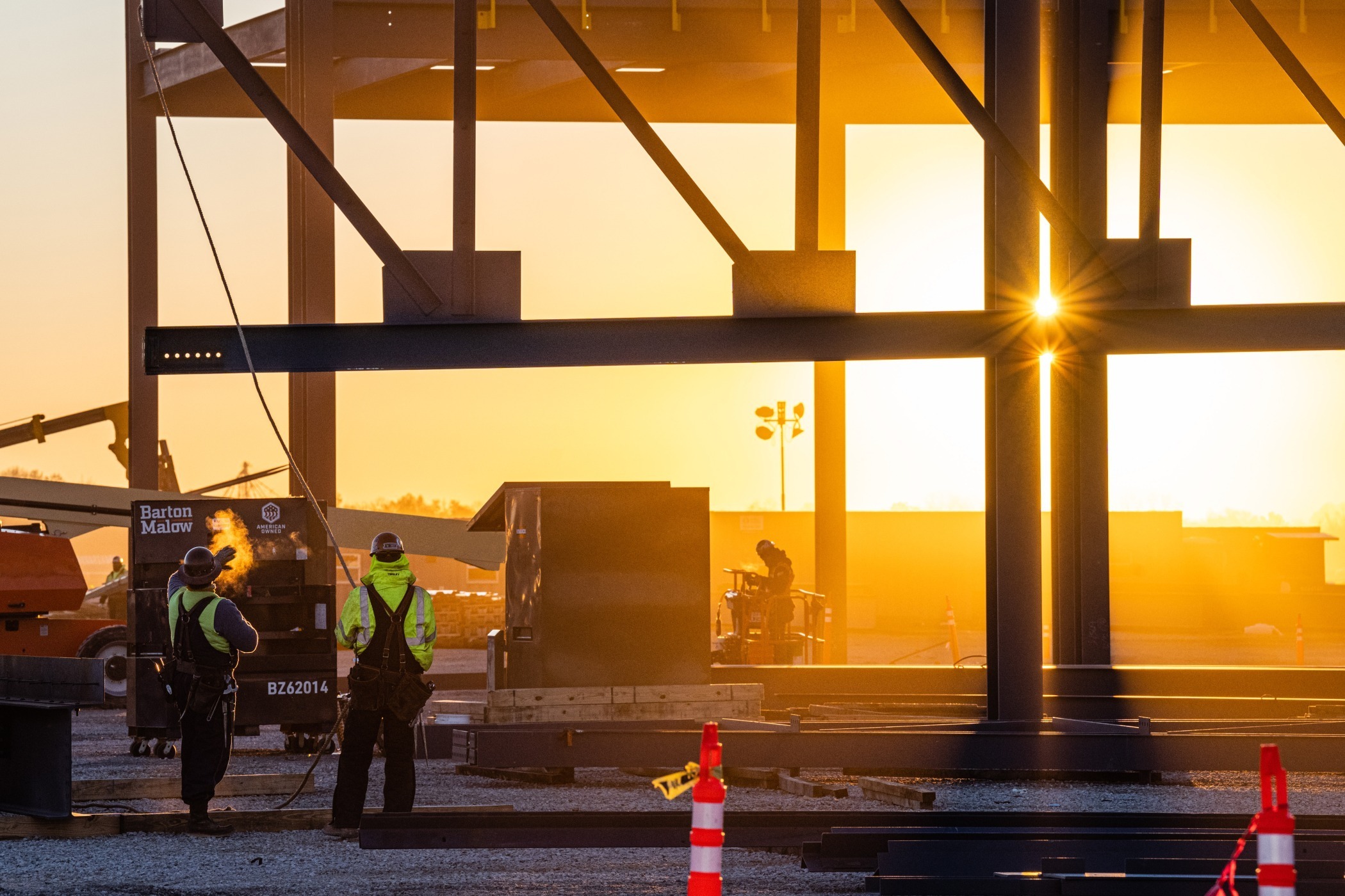 Ford is investing $11.4 billion in two manufacturing facilities under construction in Tennessee and Kentucky to make electric vehicles and lithium-ion batteries. (Ford Motor Co.)