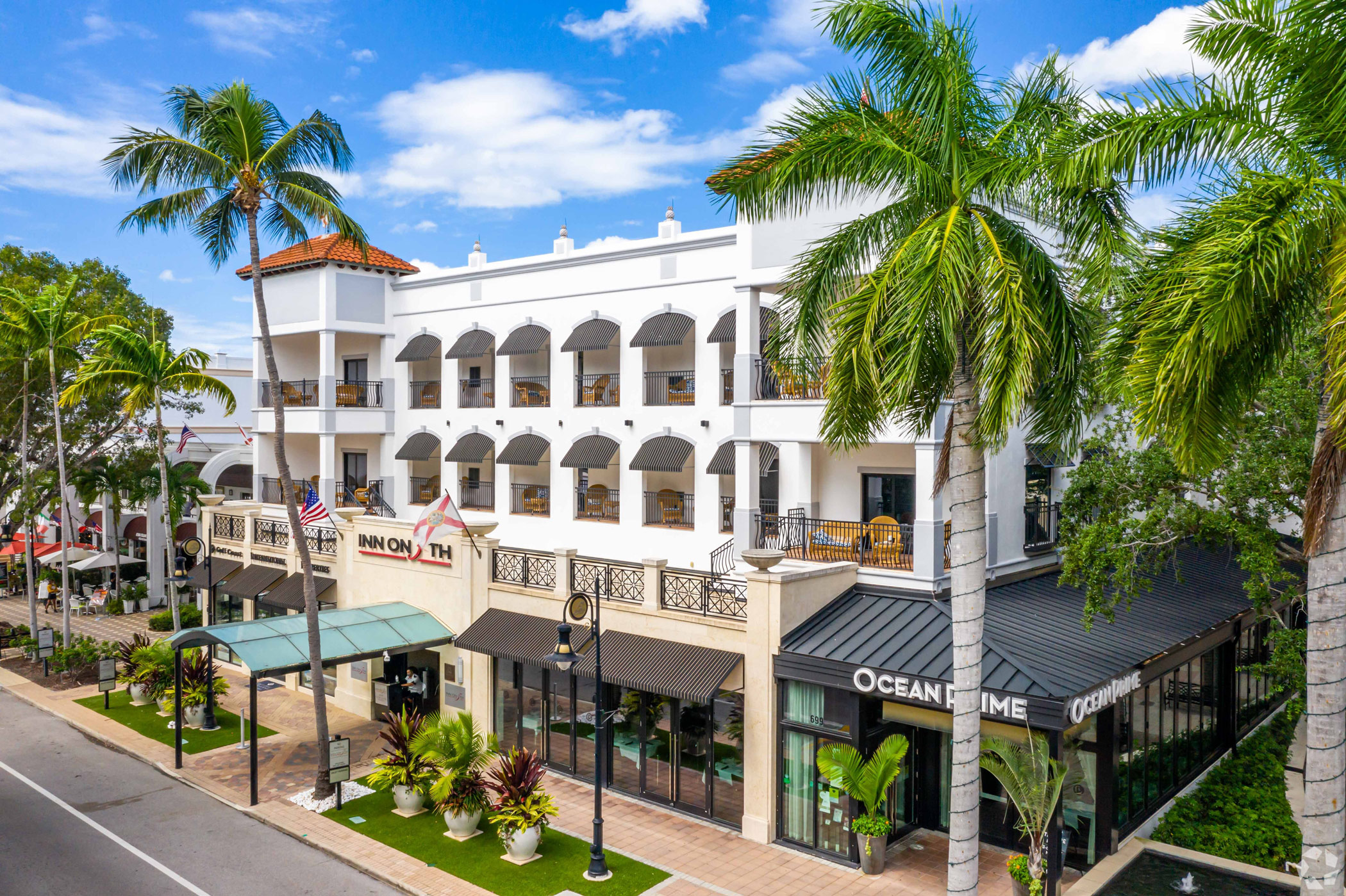 Pebblebrook Hotel Trust purchased The Inn on Fifth in Naples, Florida, for $156 million in the second quarter of 2022. (CoStar)