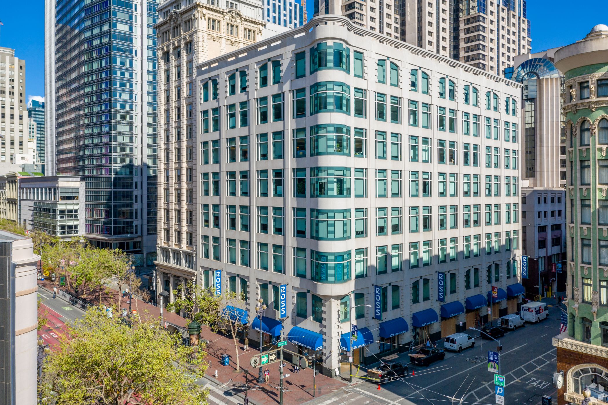 The sale of 799 Market St. is one of a growing number of high-value real estate deals in San Francisco this fiscal year. (CoStar) 