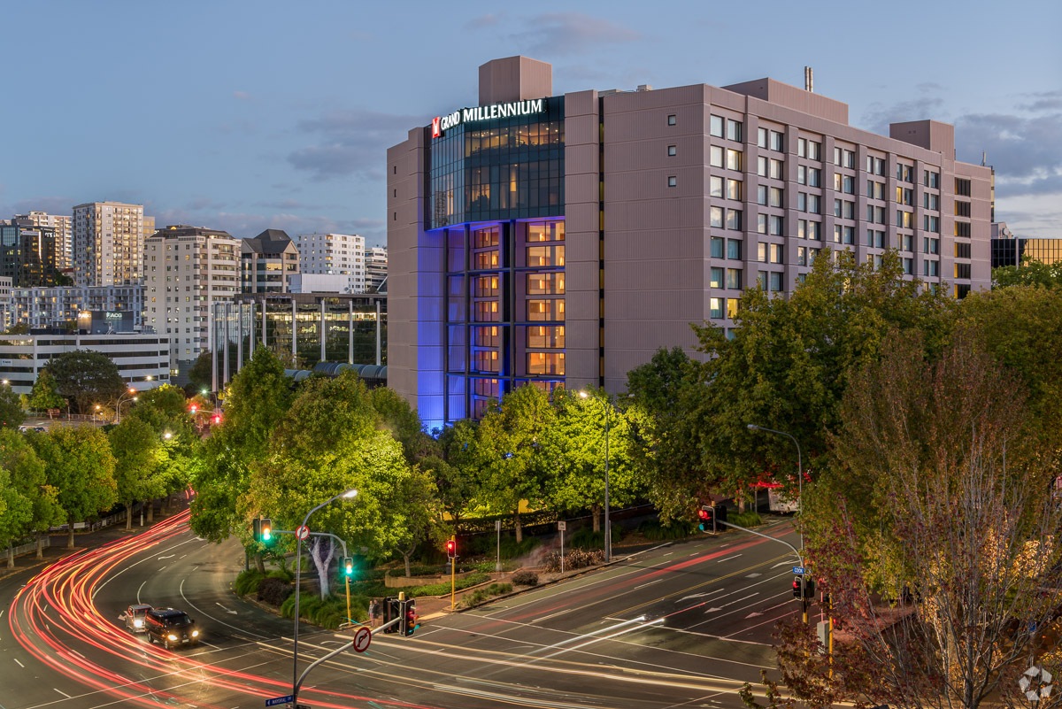 Millennium & Copthorne Hotels New Zealand operates 18 hotels in the country, including the 453-room Grand Millennium Auckland. (CoStar)