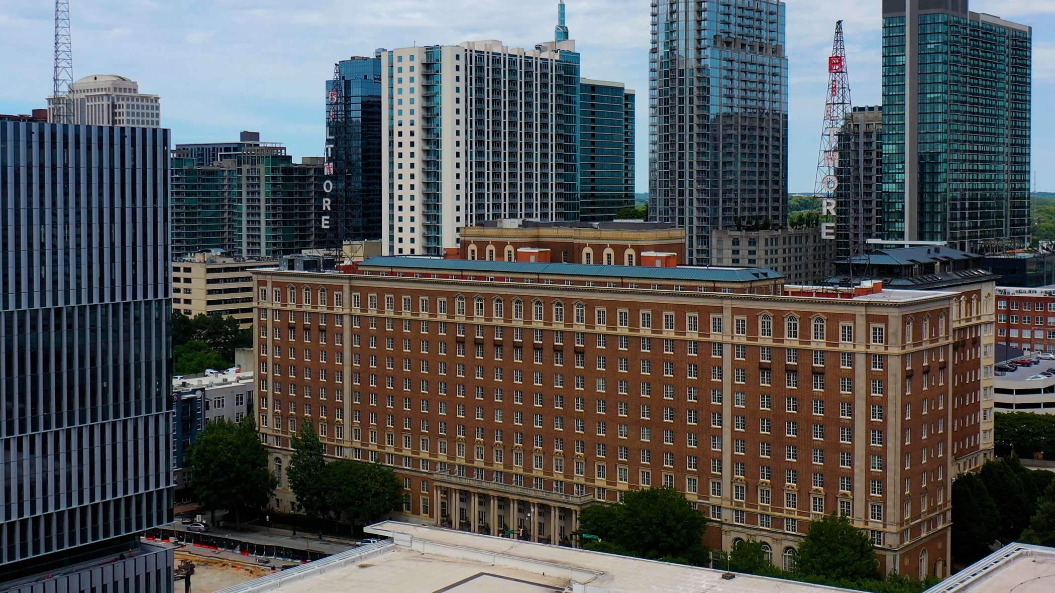 The Biltmore, located on the Georgia Tech campus, opened in 1924 and was home to Atlanta's first radio station for more than 30 years. (Georgia Tech)