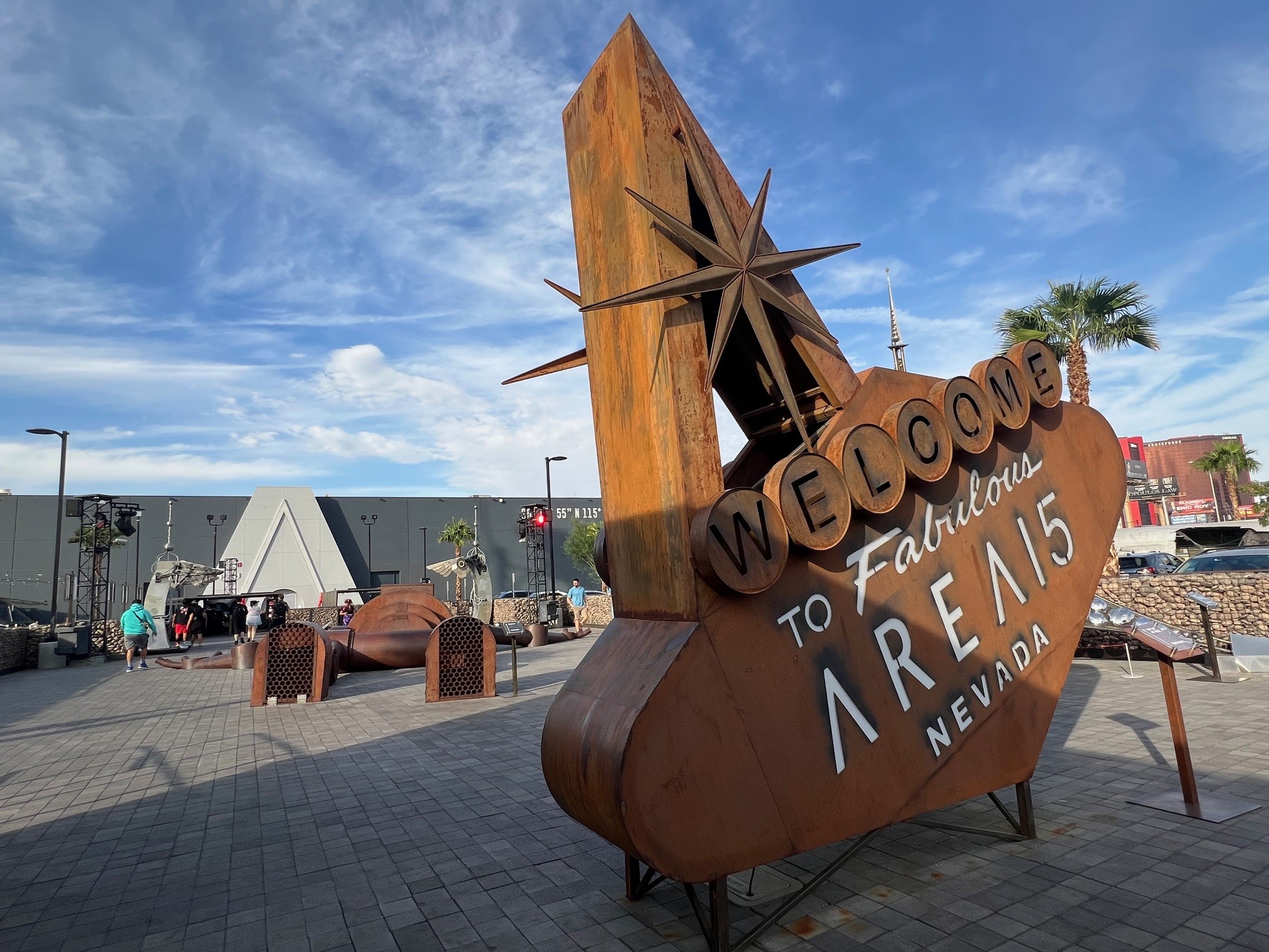 Area15 is billed as the world's first purpose-built immersive art experience. (Andria Cheng/CoStar)