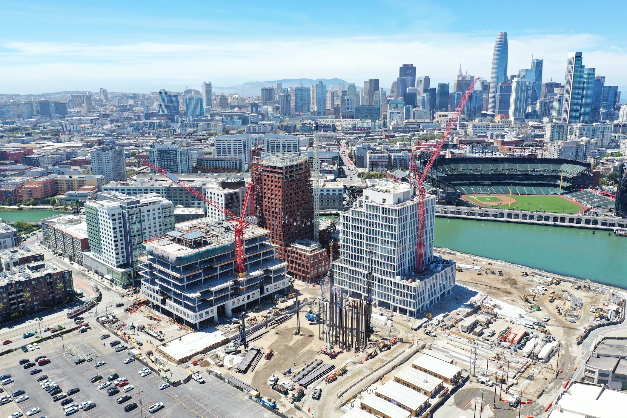 The Mission Rock development along the San Francisco waterfront will include 1.4 million square feet of office space upon completion. (CoStar)&nbsp;