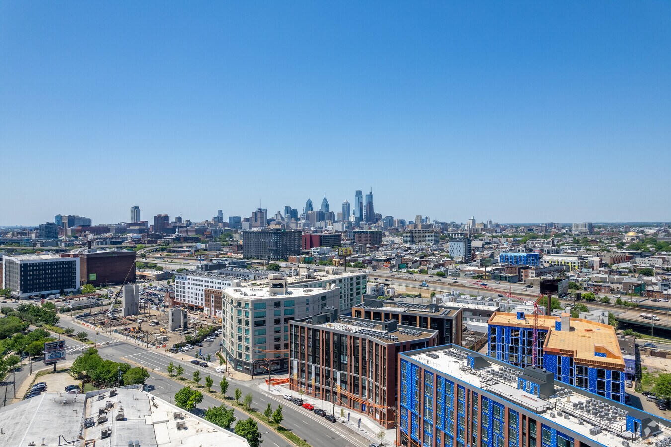 Philadelphia’s apartment construction has shrunk by nearly half since last year, reducing the demand for local construction workers. (CoStar)