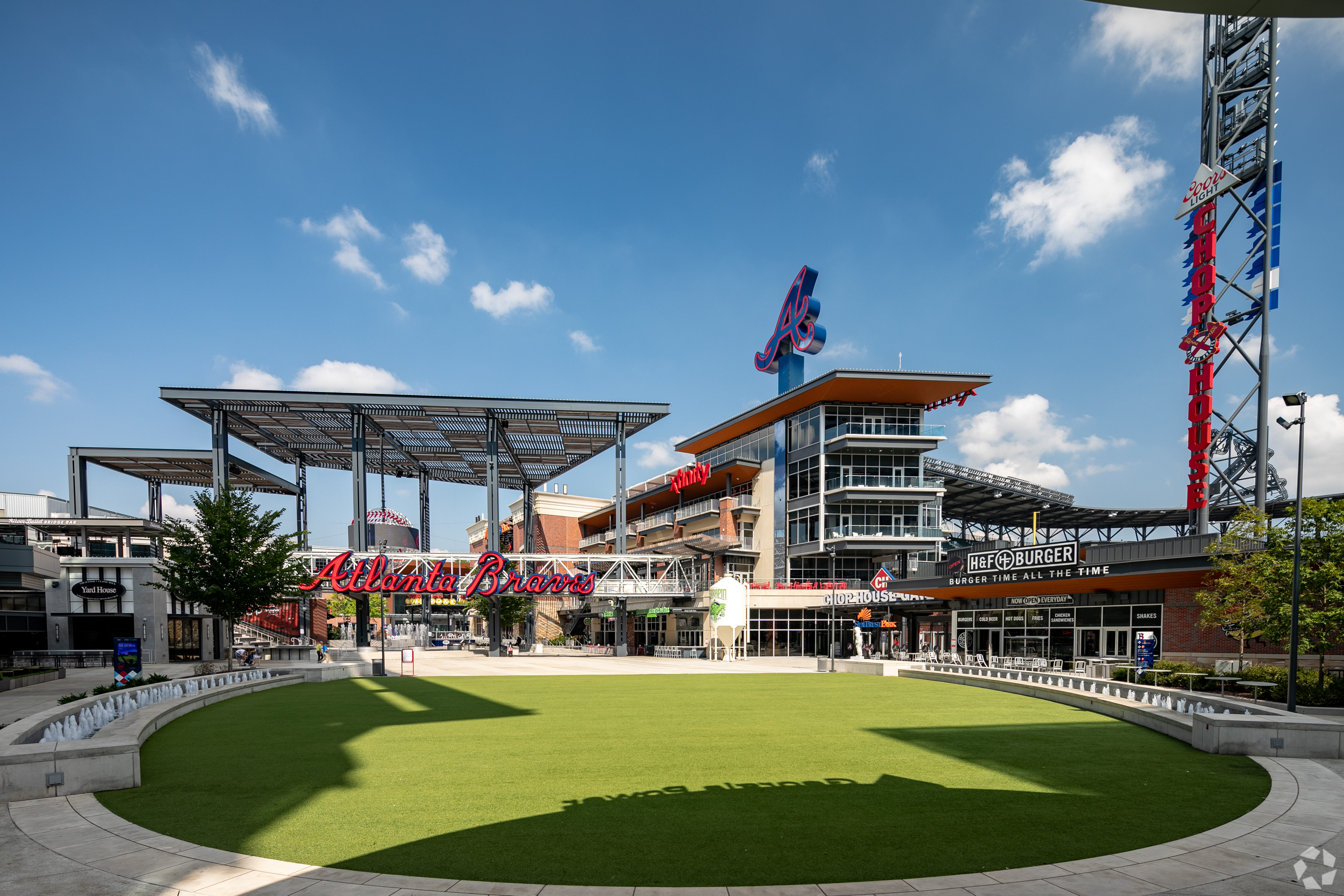JLL's sports and entertainment projects have included helping the Atlanta Braves develop The Battery, a mixed-use project that surrounds a stadium in suburban Cobb County, Georgia. (CoStar)