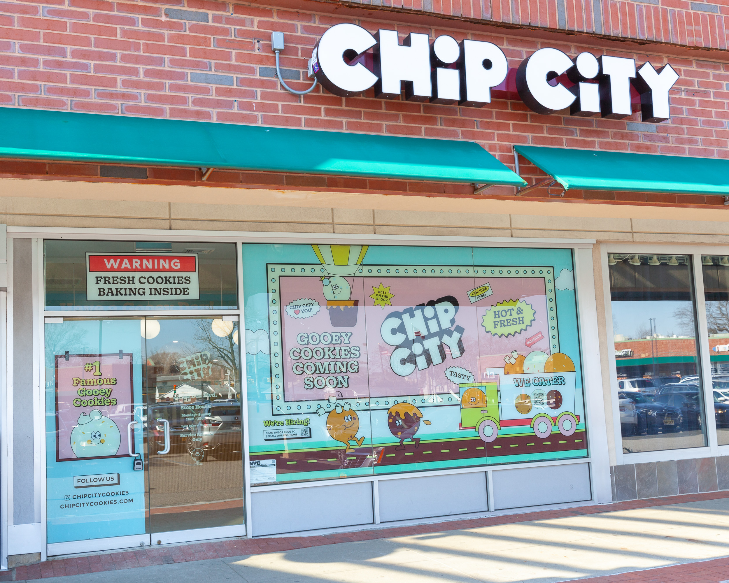Chip City Cookies’ locations include one in Bayside in Queens, New York. (Chip City Cookies)