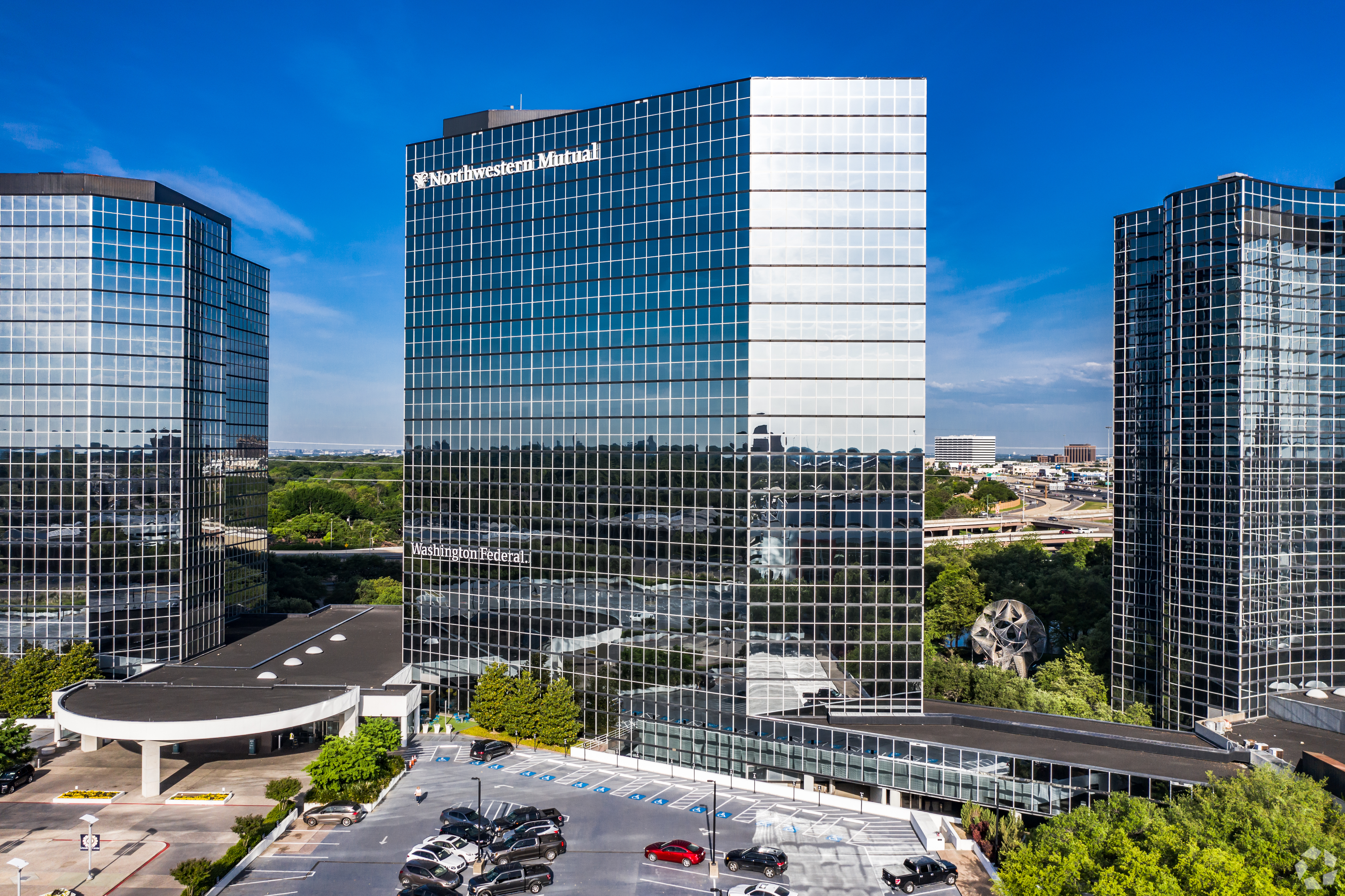 Two Lincoln Centre in North Dallas is expected to become the new headquarters of Invitation Homes once the office build-out spanning two floors is completed in March. (CoStar)