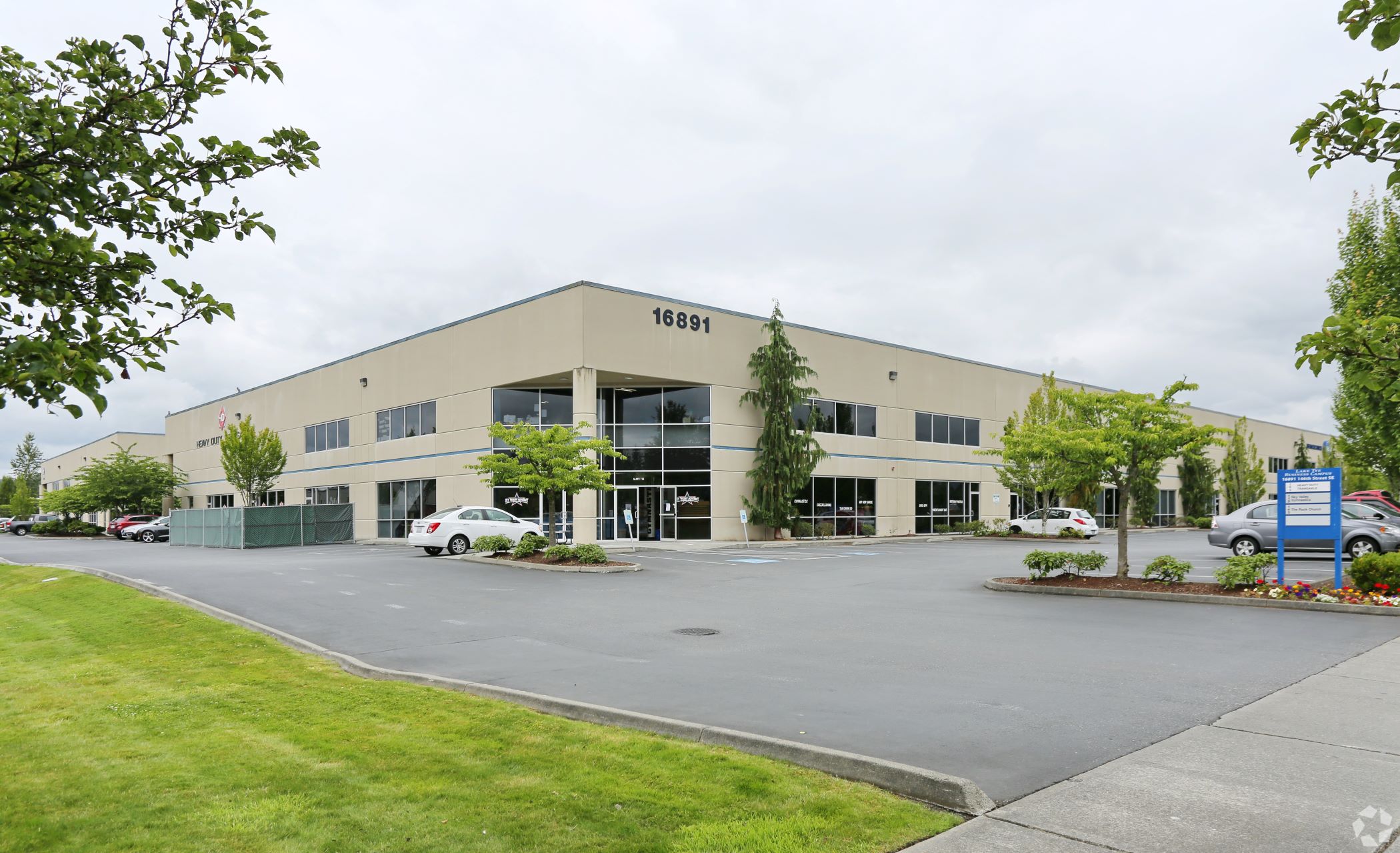 An entity associated with Al Monjazeb, a local businessman, purchased the eight-building Tye Lake Business Park. (CoStar)