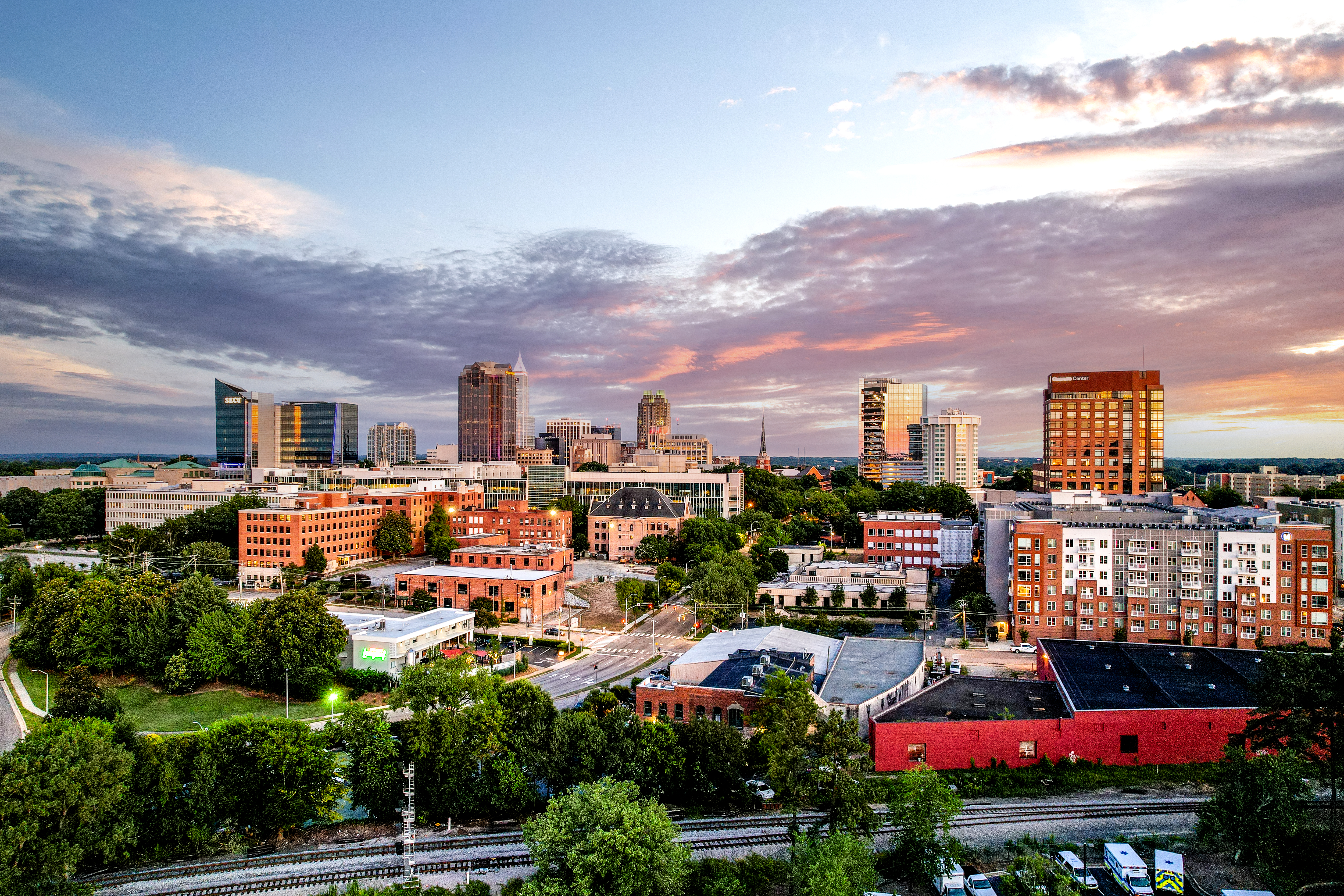 More than 3.7 million unique visitors came to Raleigh, North Carolina's downtown area in 2022, according to the Downtown Raleigh Alliance. (CoStar)