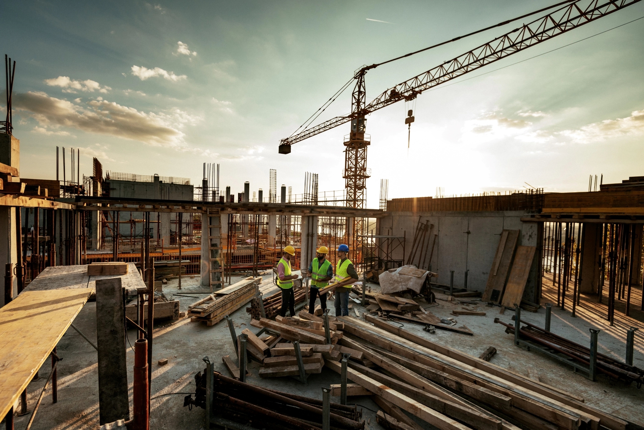 Construction employment rose in 65% of U.S. cities in November from the same month in 2023. (Getty Images)