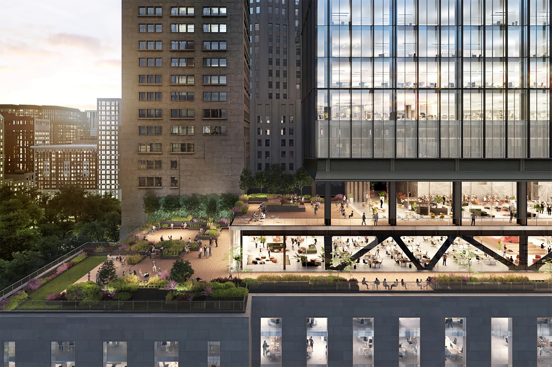 SL Green's One Madison Ave. has inked New York's second-largest office lease so far this year. (SL Green) 