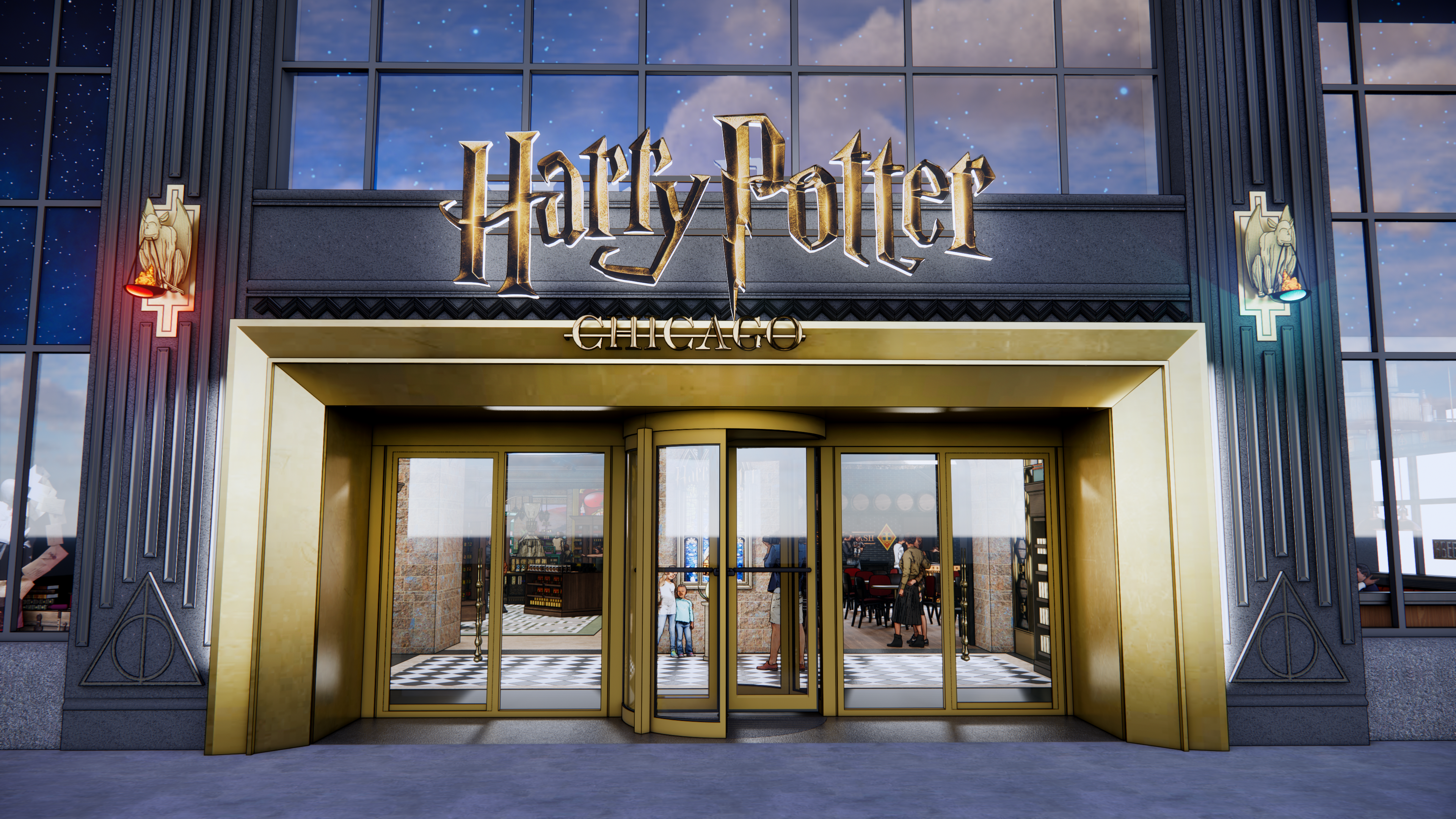 A Harry Potter-themed store is set to open April 10 at 676 N. Michigan Ave. (Harry Potter Shop Chicago)