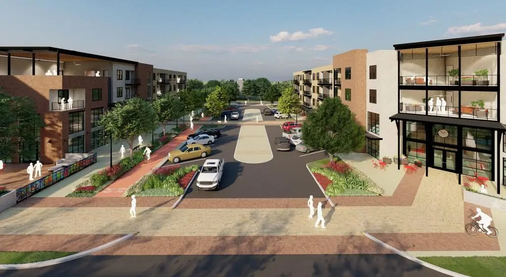 Cadence McShane Construction has started work on 378 units near Lakeline Station, a light rail stop in North Austin, Texas. (Cadence McShane Construction)
