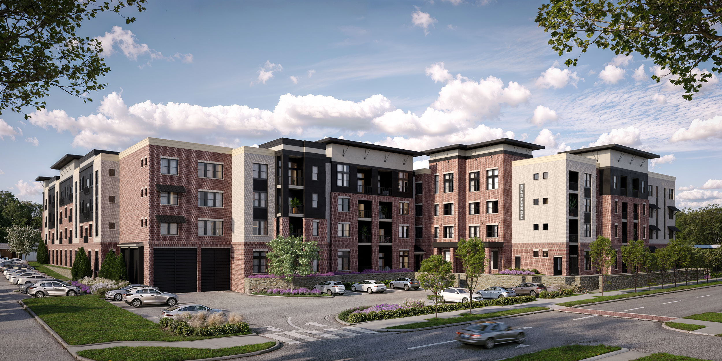 An apartment project, known as The Renegade, is expected to help launch what is a new residential arm for Holt Lunsford Commercial. (HL Residential)