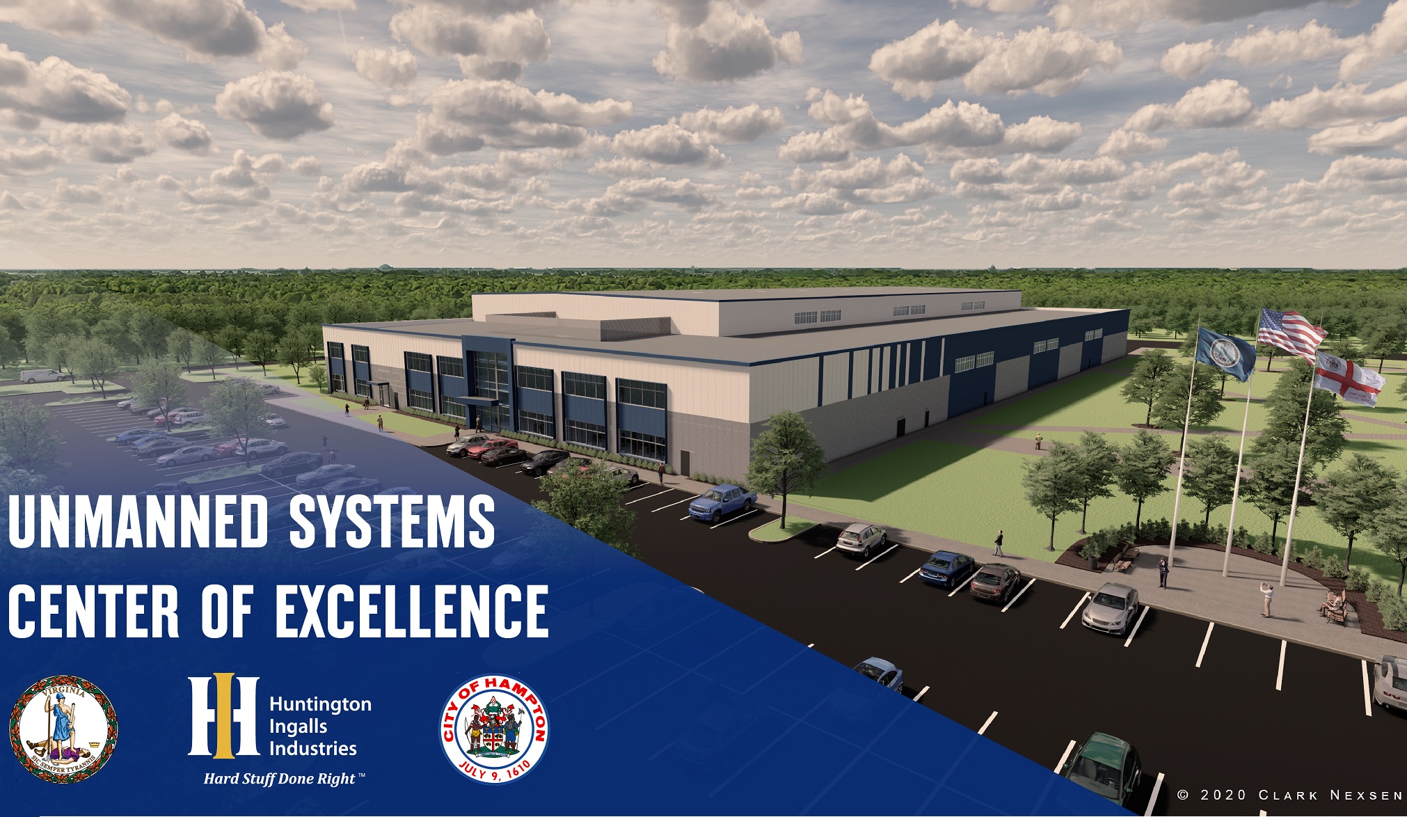 Huntington Ingalls Breaks Ground on New Industrial Campus in Hampton