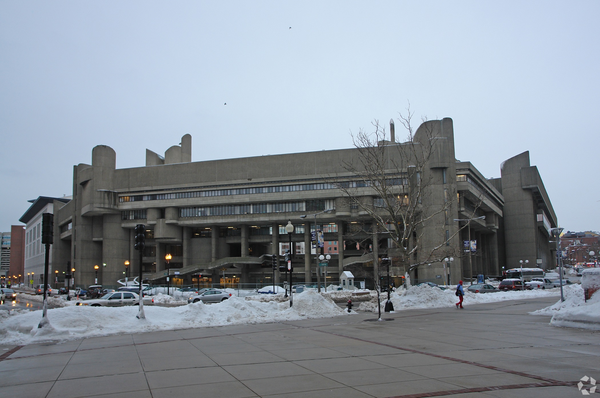 The state of Massachusetts will prioritize historic preservation in its redevelopment of the two-building Government Service Center complex in Boston. (CoStar)