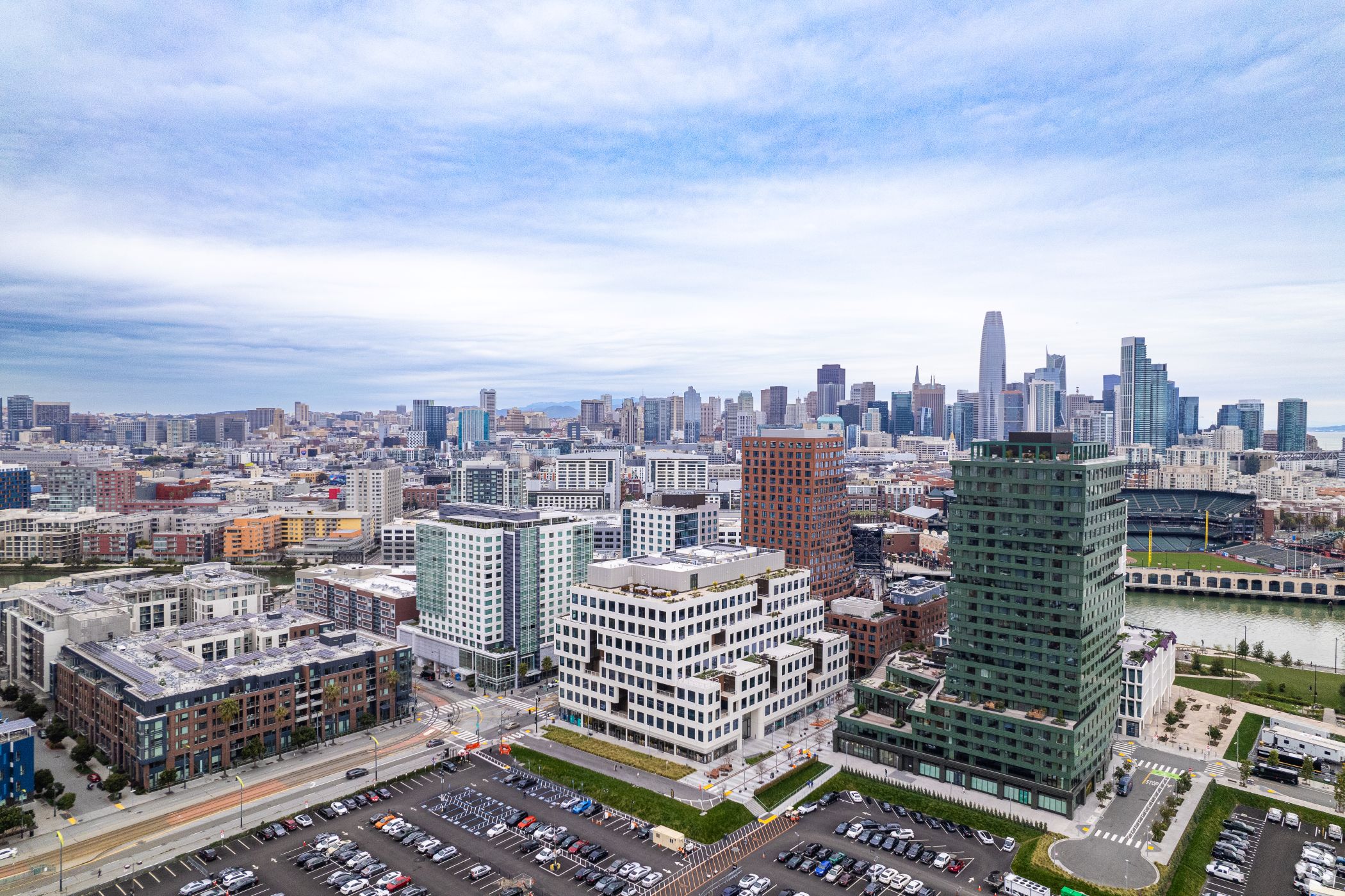 Coinbase will establish its corporate headquarters at Tishman Speyer's Mission Rock development in San Francisco. (CoStar) 