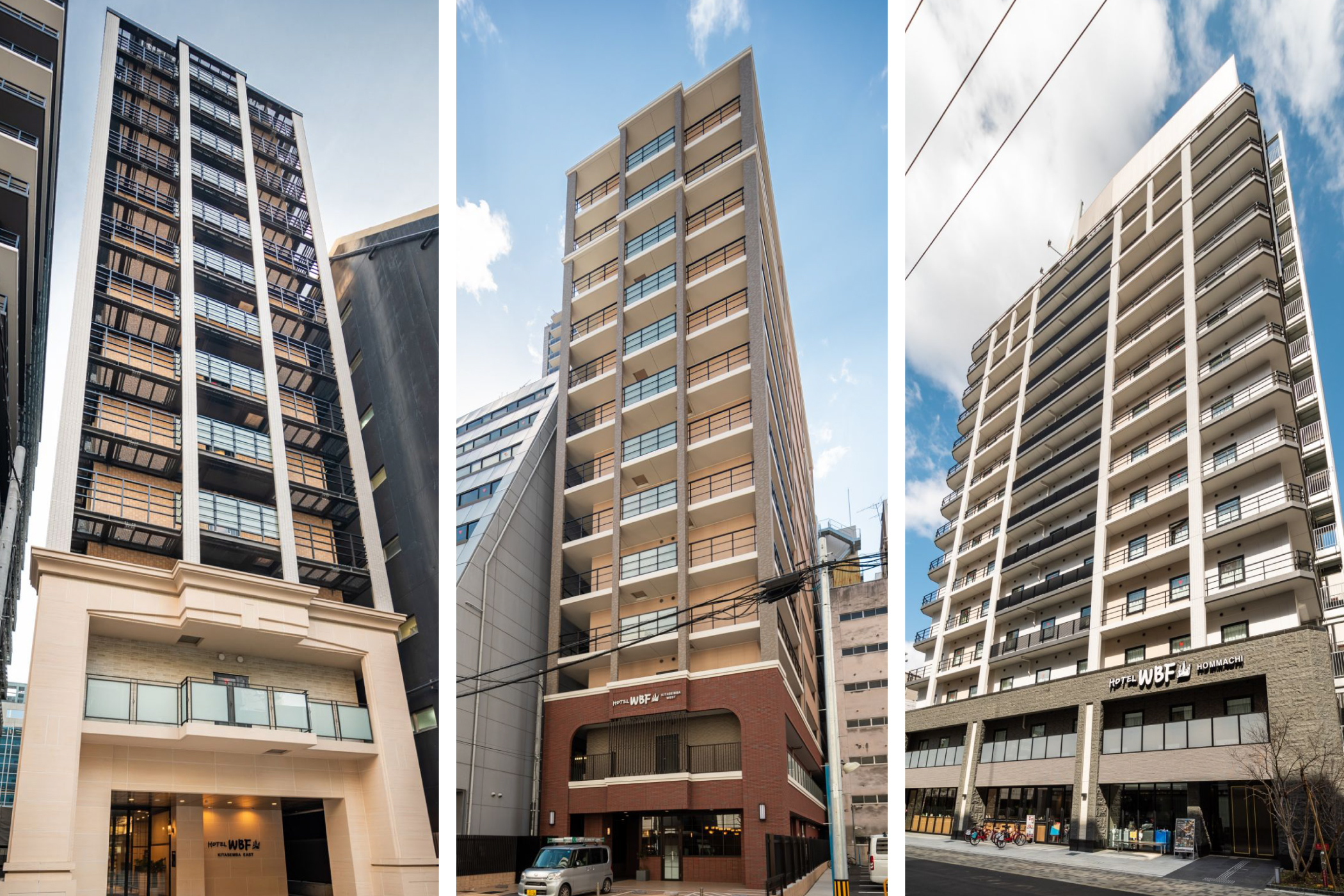Singapore-based investment firm CapitaLand Ascott Trust sold three hotels in Japan, including the Hotel WBF Kitasemba East, Hotel WBF Kitasemba West and Hotel WBF Honmachi. All three hotels are located in Osaka, Japan. (CapitaLand)