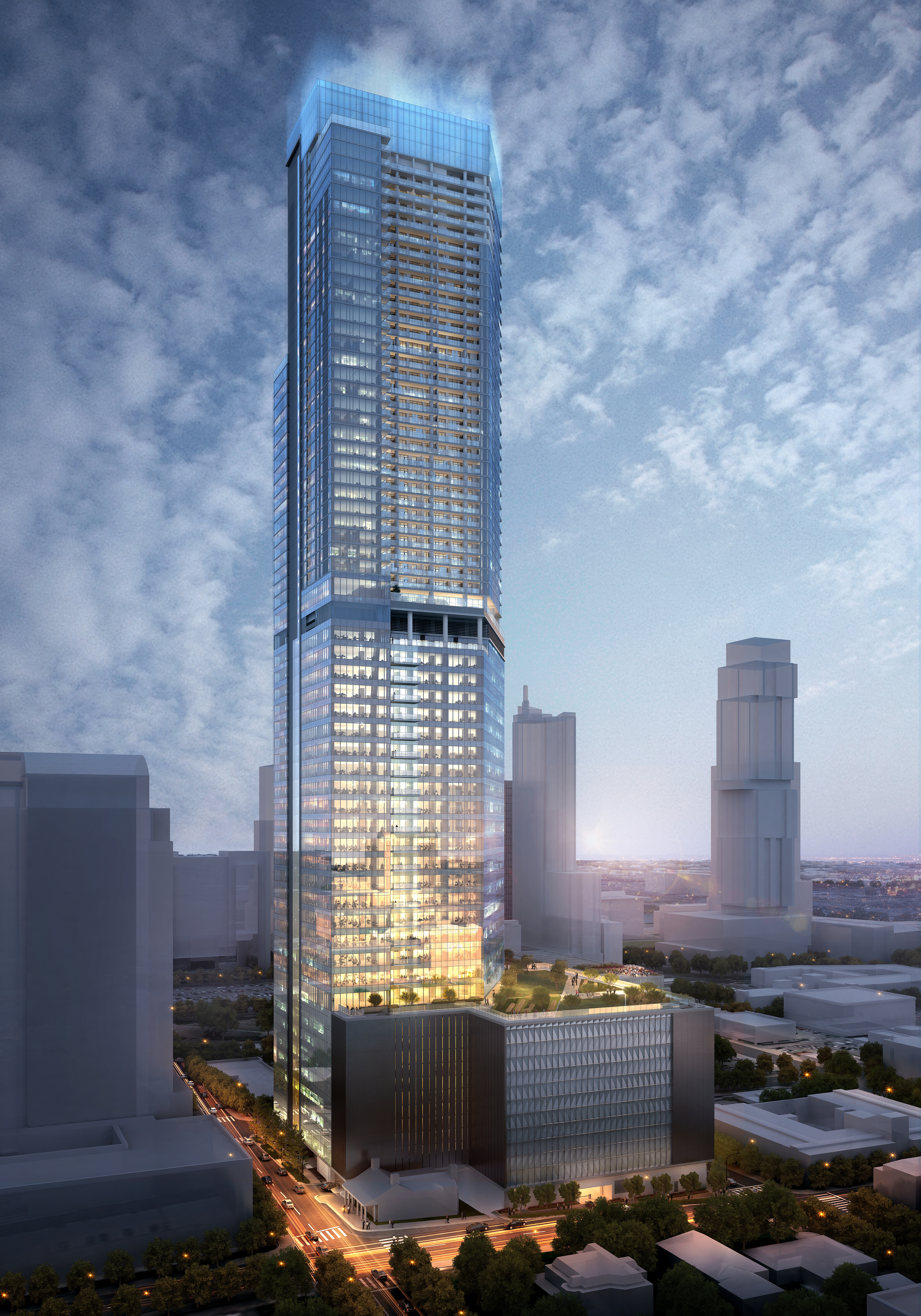 Facebook parent Meta will reportedly sublease its office space at Sixth and Guadalupe, the 66-story high-rise currently under construction in downtown Austin, Texas. (CoStar)