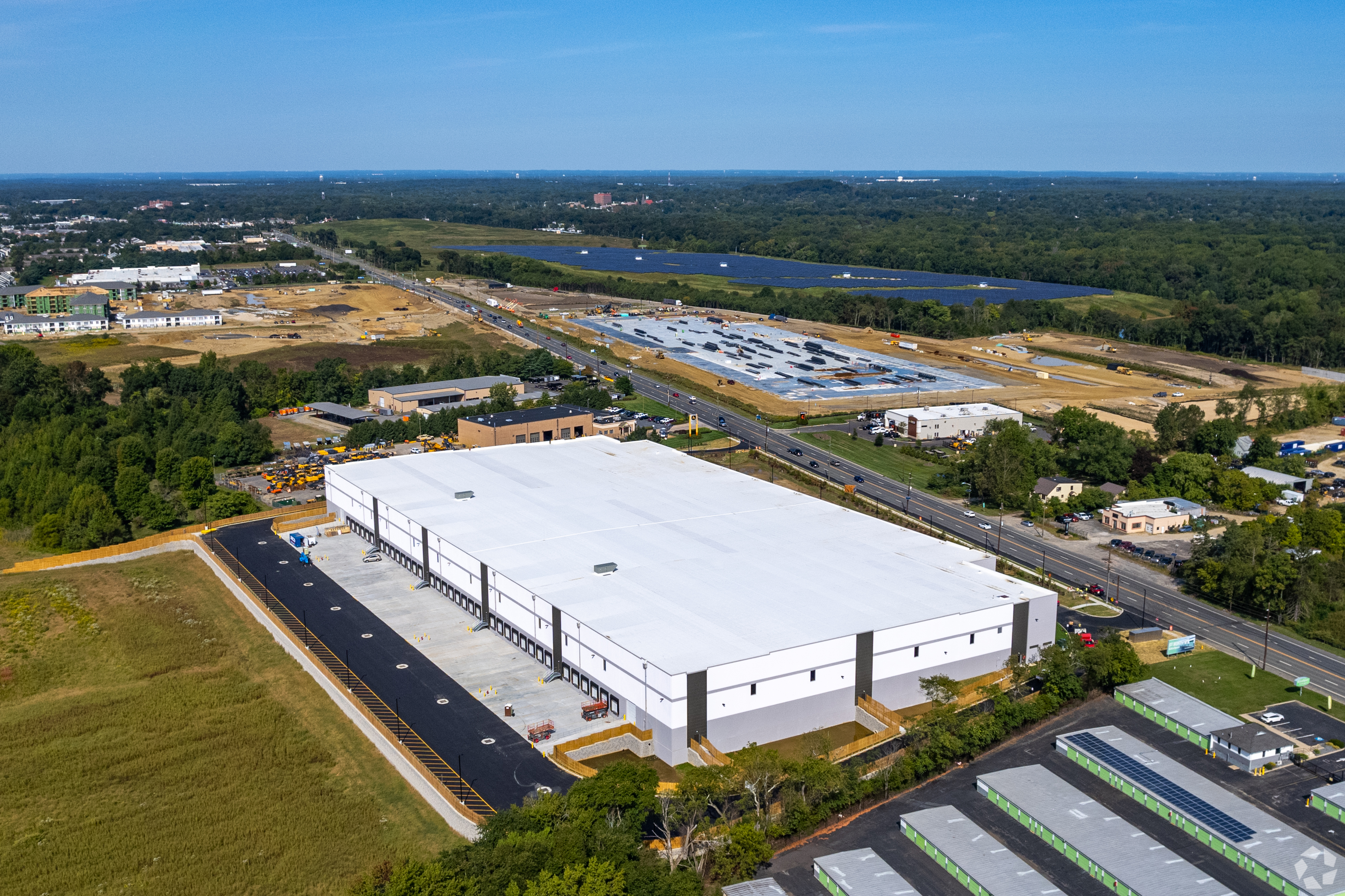 The Lumberton Logistics Center is 219,123 square feet and features 40-foot ceilings, two drive-ins and 36 dock doors. (CoStar)