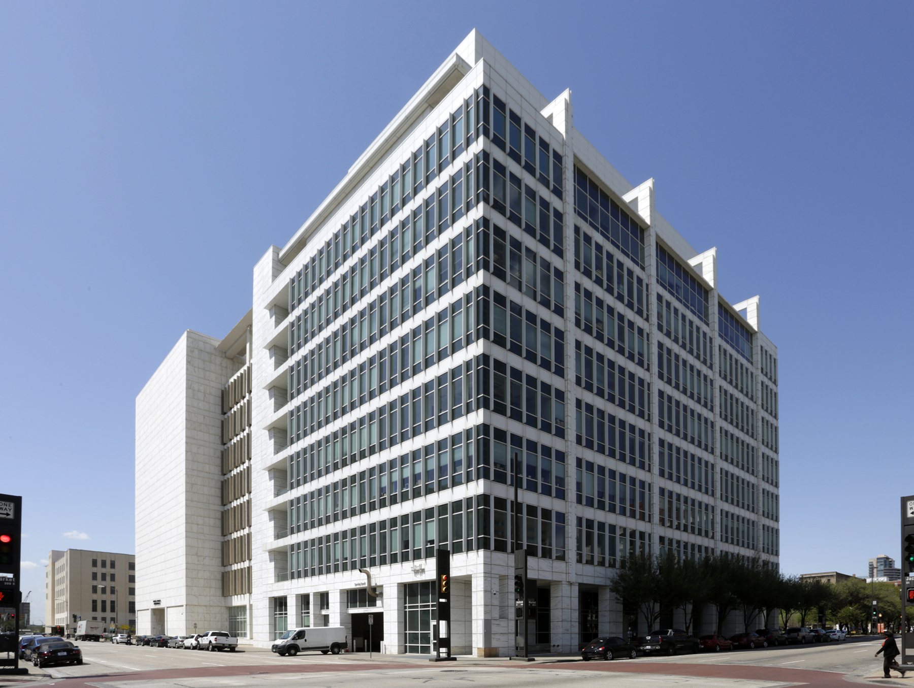 Judge Dale Tillery granted a temporary restraining order Wednesday against two former Cushman & Wakefield capital markets brokers at the courthouse at 600 Commerce St. in Dallas. (CoStar)