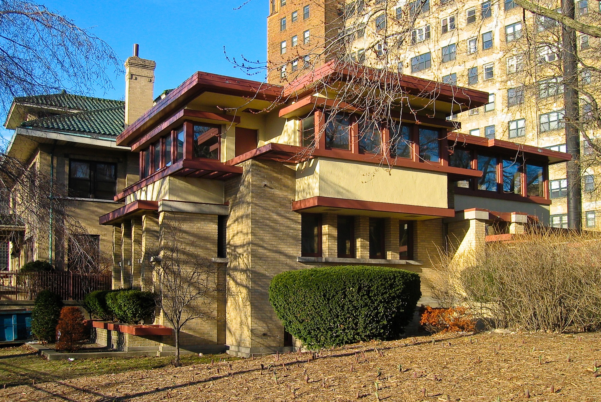 The Frank Lloyd Wright-designed Emil Bach House in Chicago opened in 1915. (Jeremy Atherton)