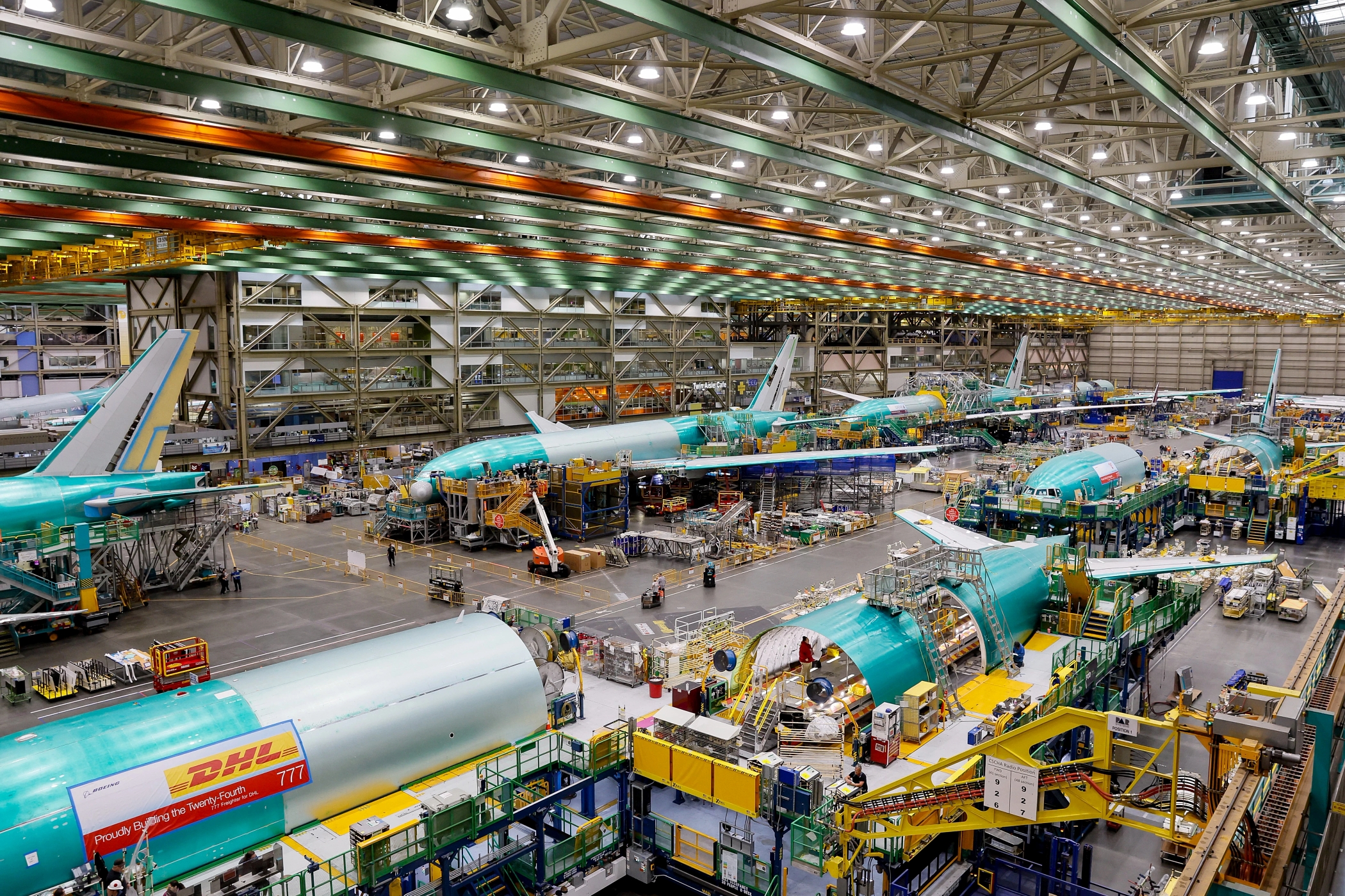 Workers are expected to vote Wednesday on a proposed contract to end a strike by more than 30,000 union members at Boeing plants near Seattle and Portland, Oregon. (Getty Images)