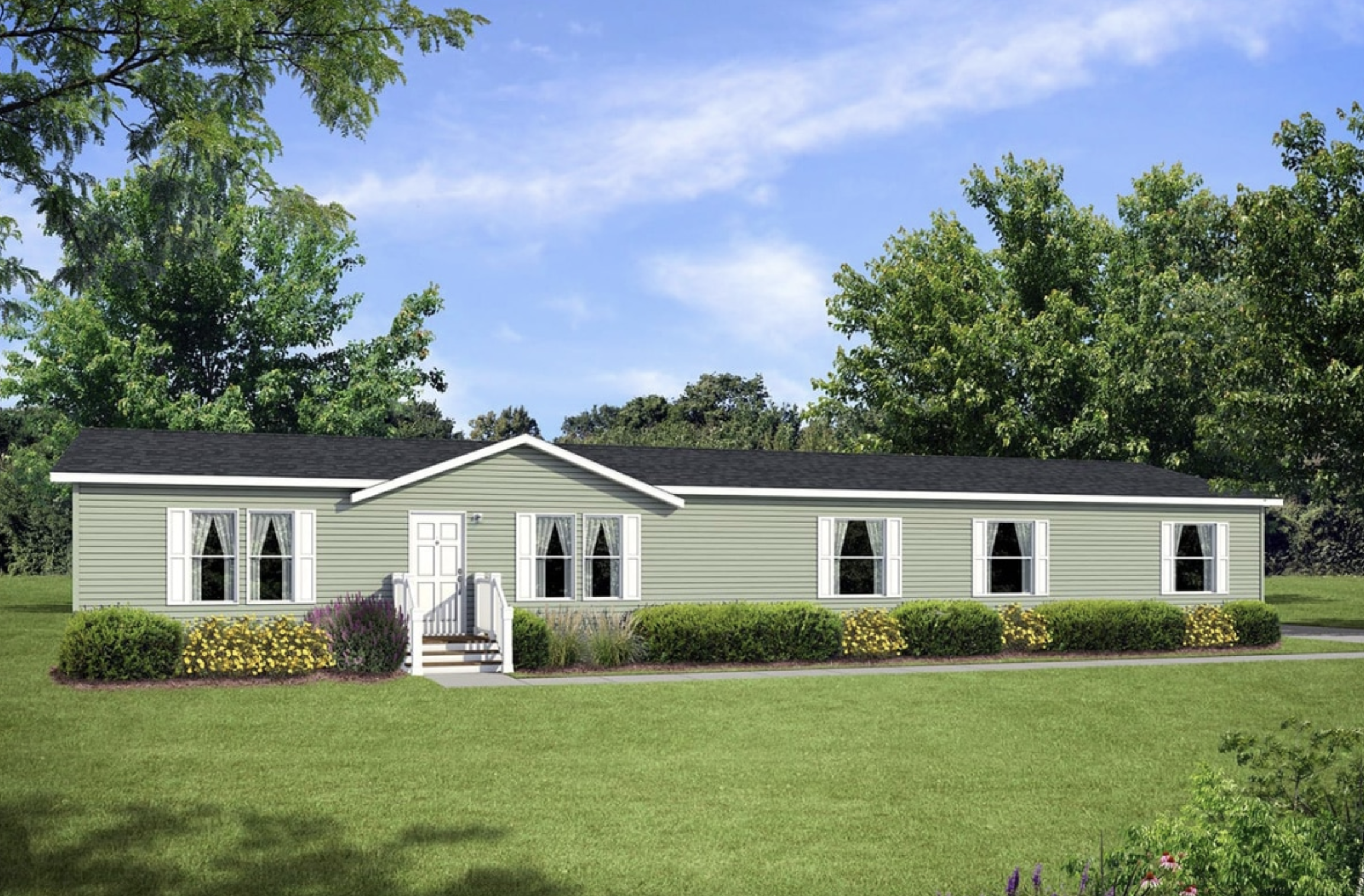 A typical manufactured home in a Flagship Communities-owned property. (Flagship Communities)