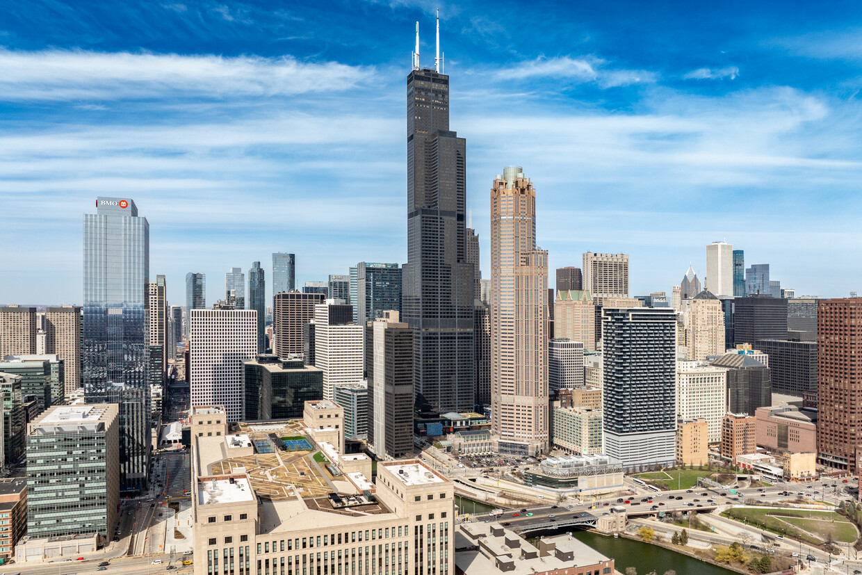The value of Chicago's Willis Tower has plunged in a recent appraisal made as part of a loan extension. (Robert Gigliotti/CoStar)