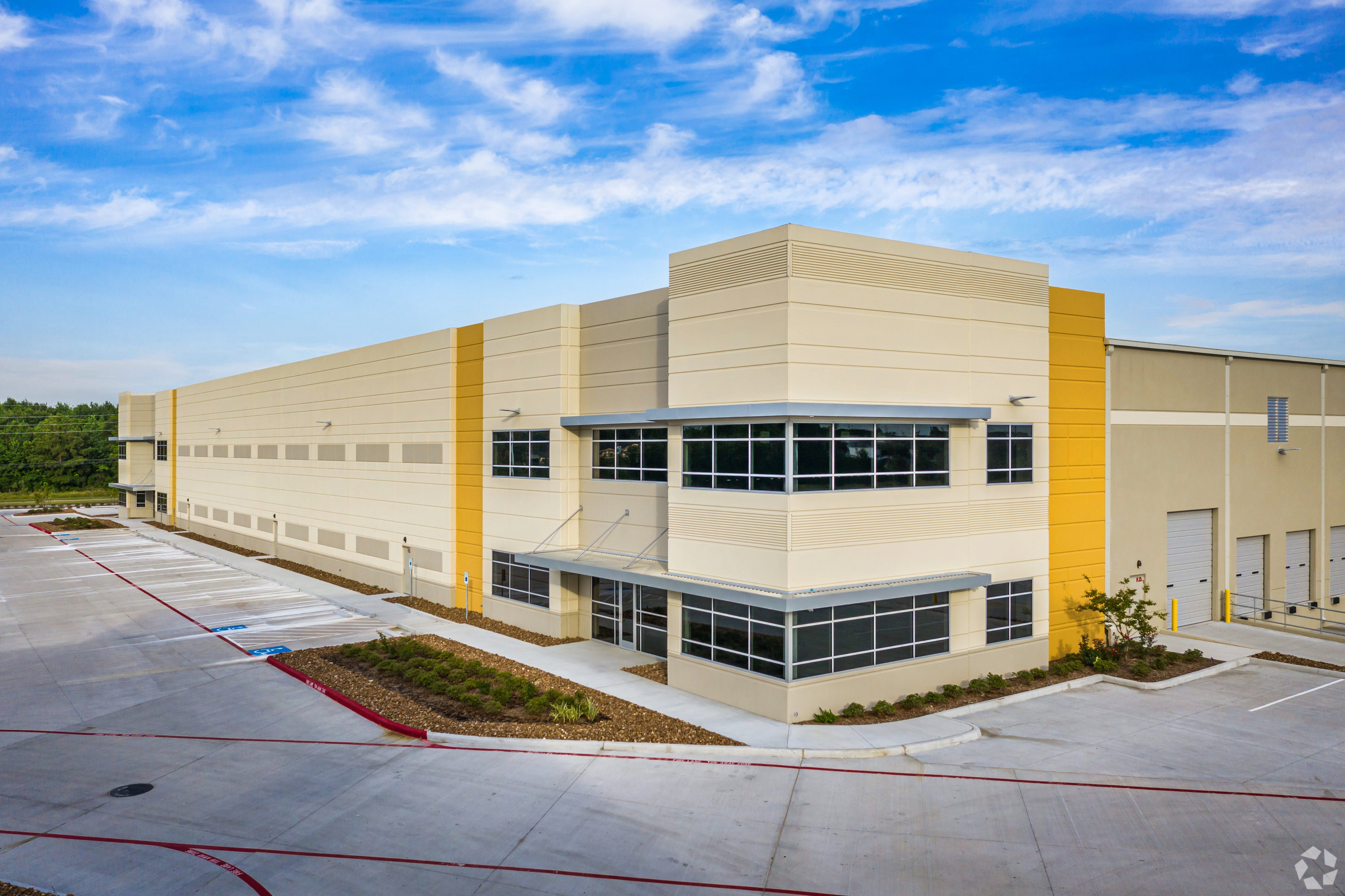 The 219,534-square-foot industrial property in Houston will no longer house Foot Locker employees by the end of the year. (CoStar)