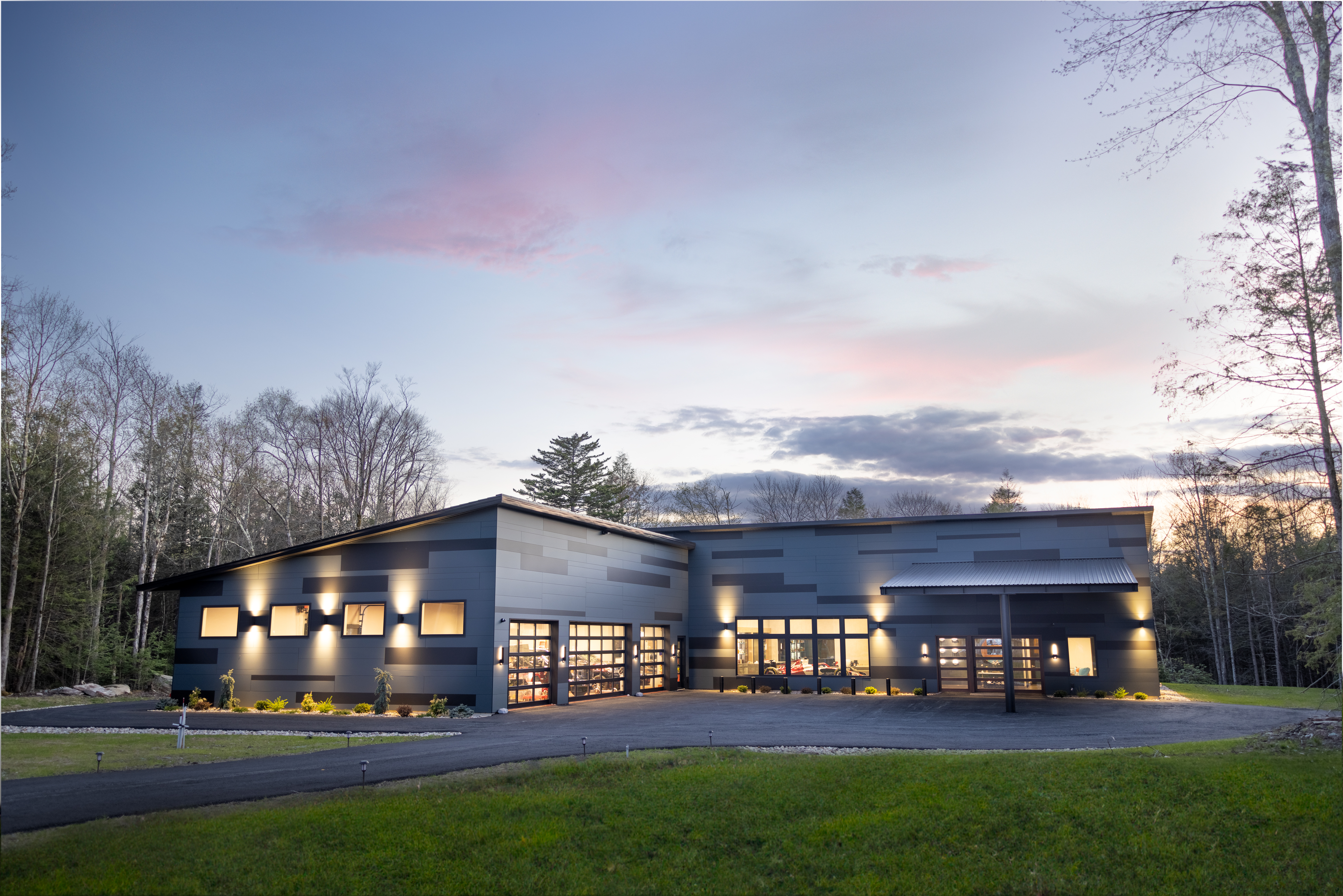 Upstate New York house has the need for speed. Home comes with race car in great room and $8 million price tag.