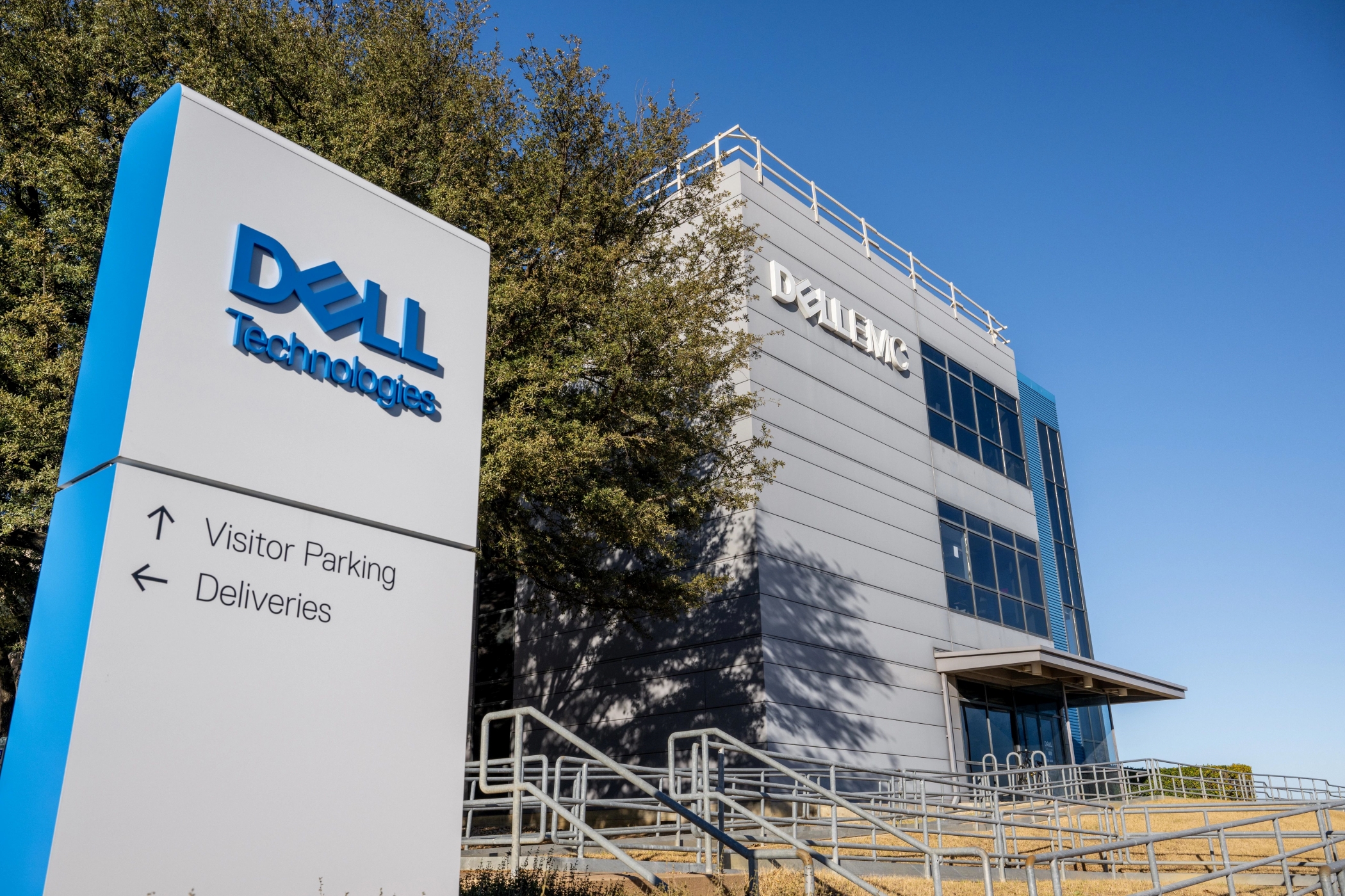 Texas-based computer maker Dell Technologies is among the latest companies reducing their workforces as part of cost-cutting efforts and strategy shifts. (Getty Images)