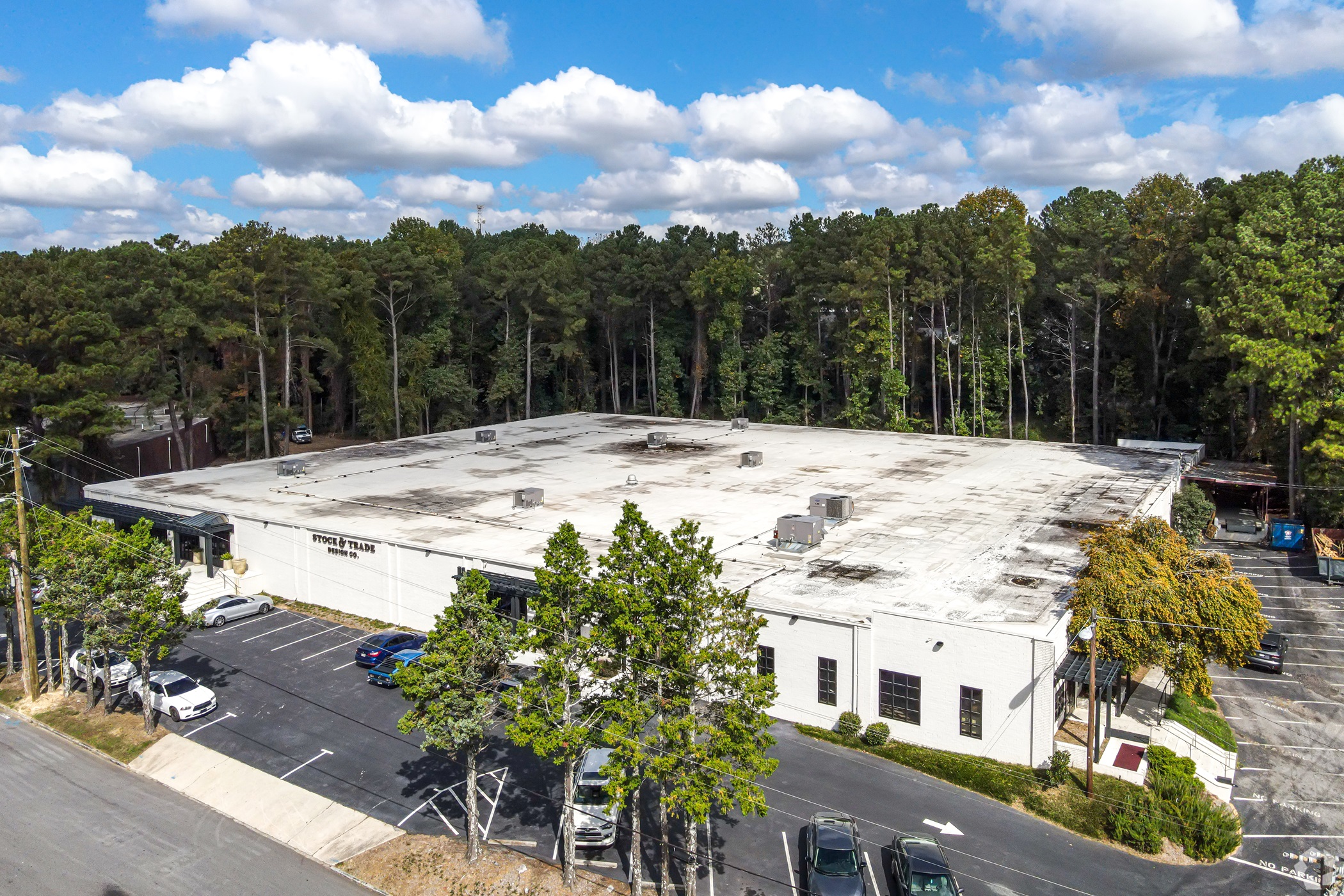The portfolio deal included this flex building at 1357 Collier Road in Atlanta. (CoStar)