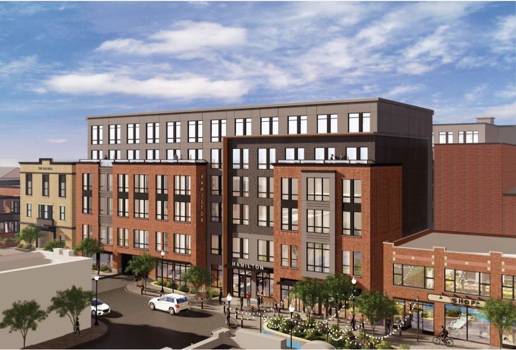 The Rail at Bound Brook in New Jersey will be located near the Bound Brook train station. (Denholtz Properties)
