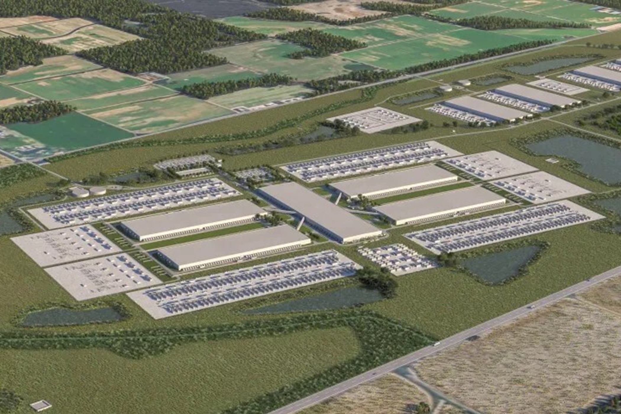 Meta's planned $10 billion data center in Louisiana is one of several major investments fueled by the artificial intelligence boom. (Meta)