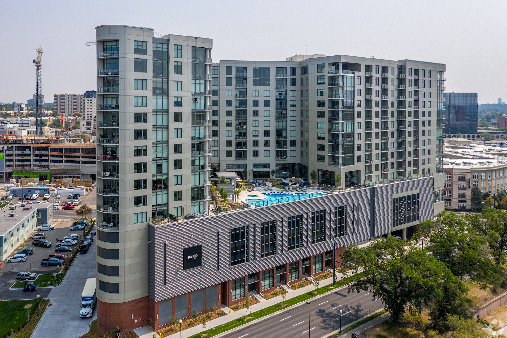 Greystar, one of the nation's largest apartment owners, has closed on sites near its Parq apartment complex in Denver so it can build the next phase of the luxury property. (CoStar) 