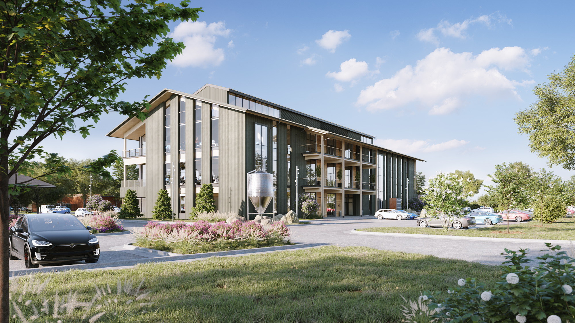 Howard Hughes Corp. is planning to develop what it is calling the Houston-area's first mass timber office building in Bridgeland. (Howard Hughes Corp.)
