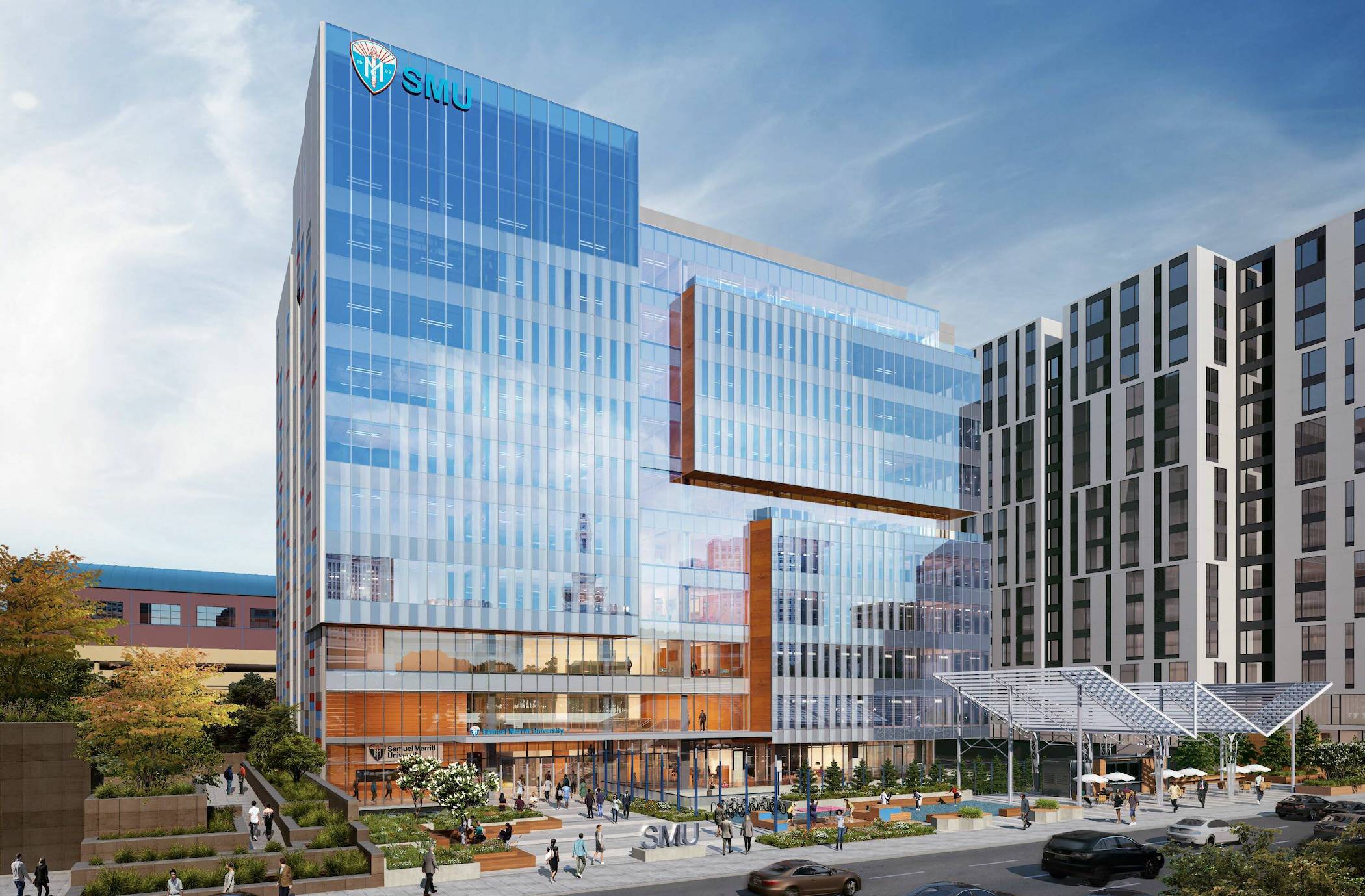 Samuel Merritt University's new flagship campus in downtown Oakland, California, will include a mix of classroom, lab and administrative space. (SMU)
