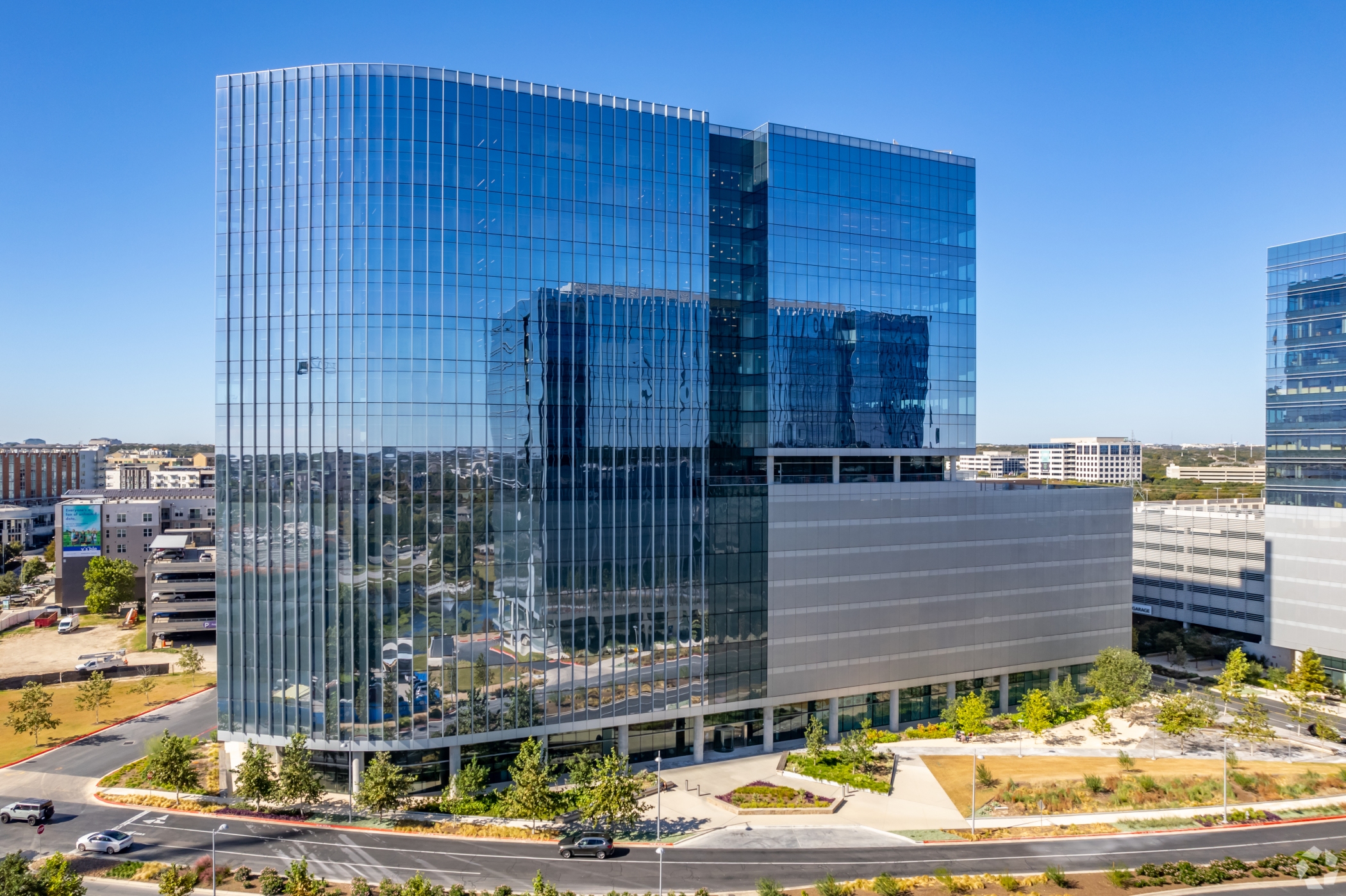 Cousins Properties signed a full-building lease with IBM for all 320,000 square feet of the Domain 12 office property in Austin, Texas. (CoStar) 