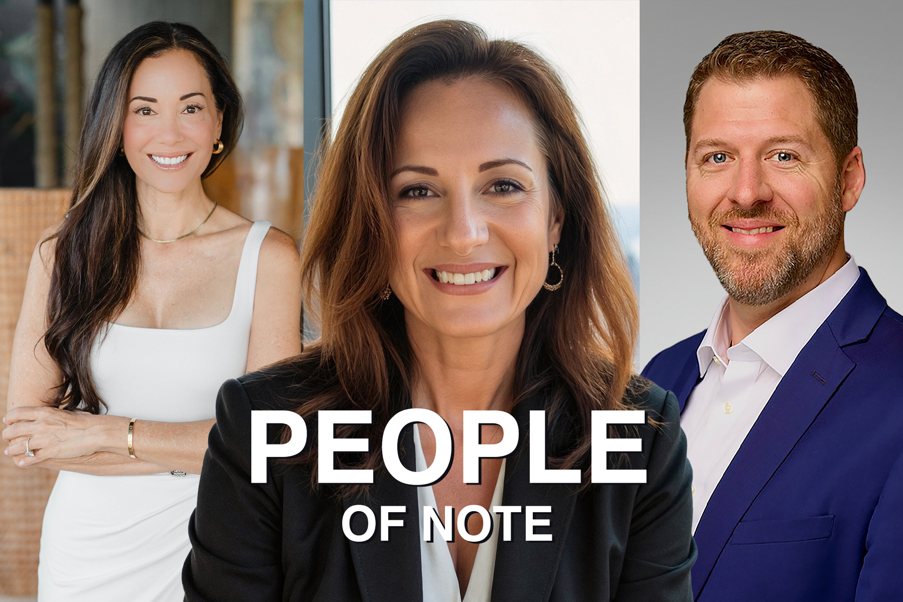 From left: Carrie Nicholson (Kohanaiki Realty), Eleni Christianson (NAI Capital Commercial), Steven Oliveira (Greystar)