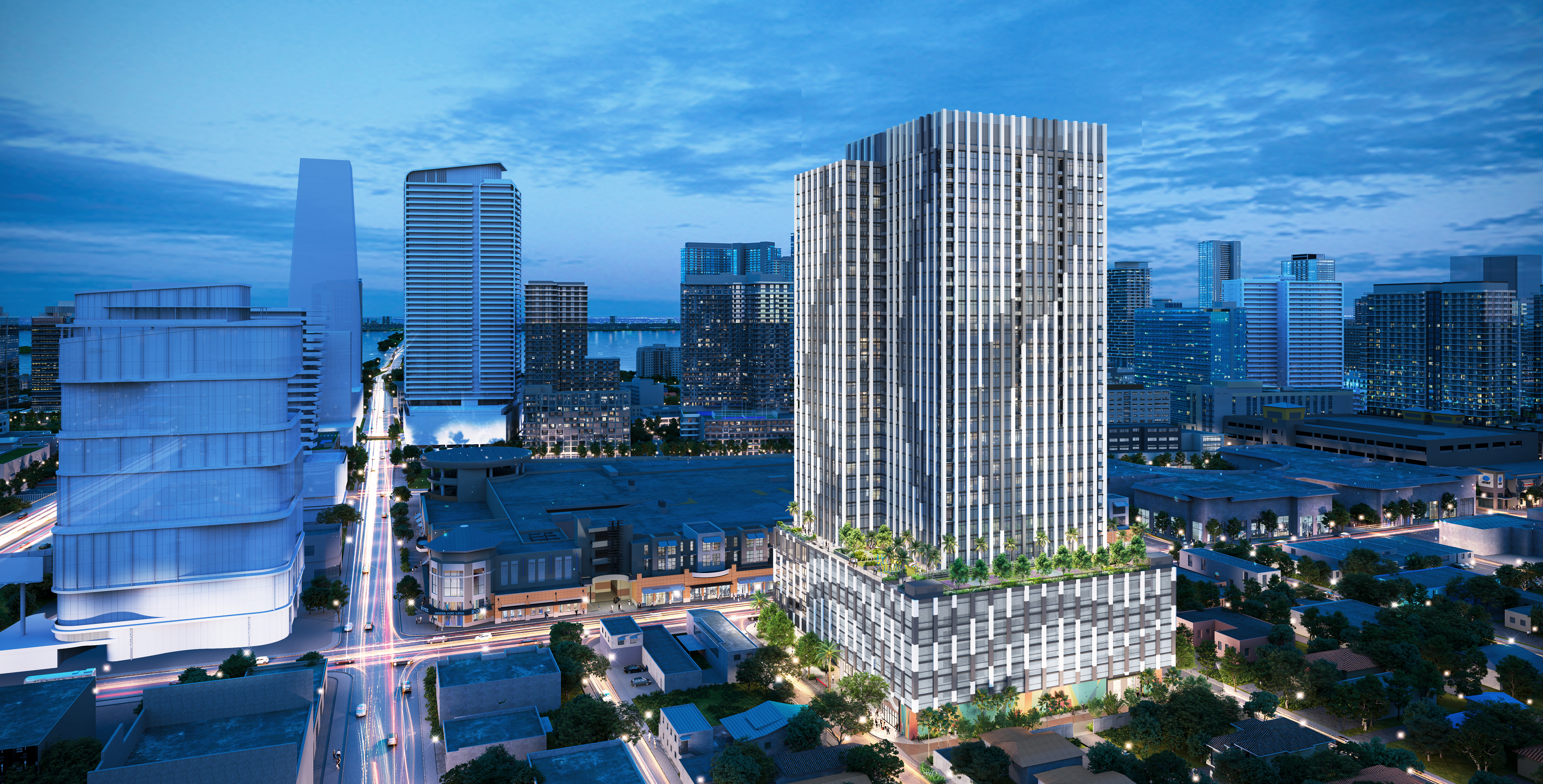 Cymbal DLT is planning to build a 35-story apartment tower in Midtown Miami. (Cymbal DLT)