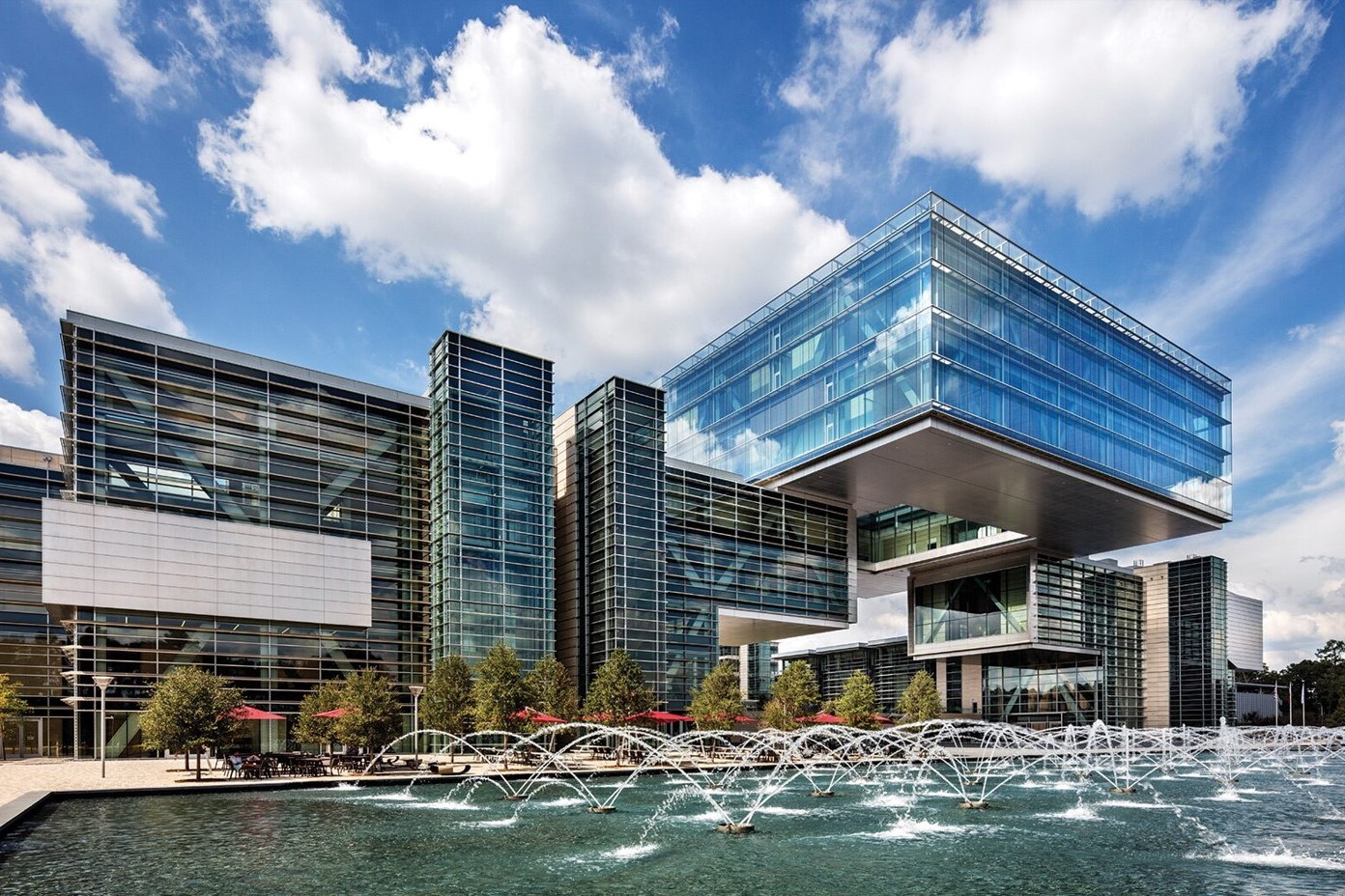 Exxon Mobil is exploring commercial options for its excess office space at its sprawling 385-acre campus in the Houston area that is appraised at nearly $1 billion. (File Art)