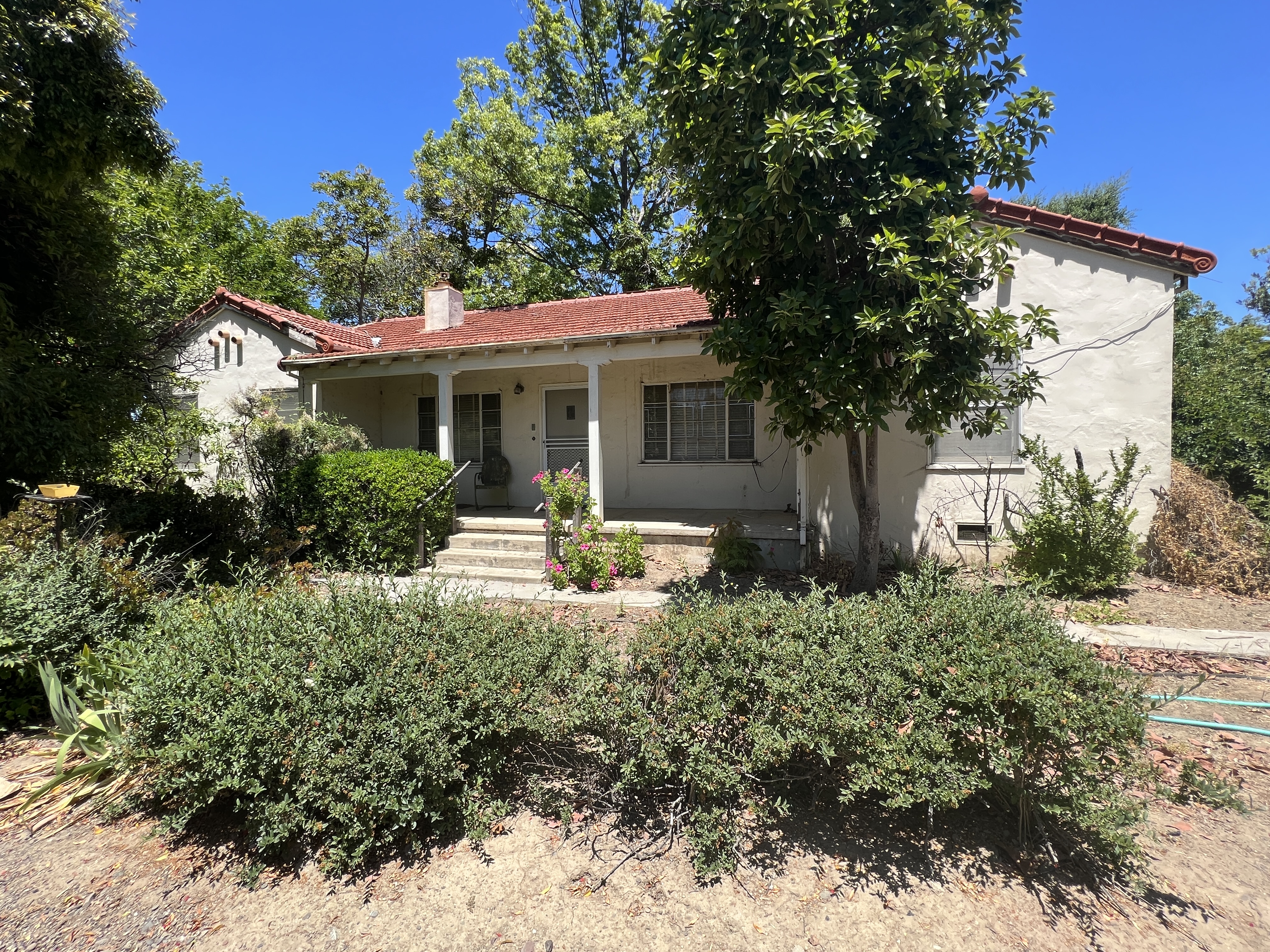 The house that Eiichi Sakauye’s family lived in beginning in the 1920s could be relocated to another part of San Jose, California, to make way for a multifamily development. (Preservation Action Council of San Jose)
