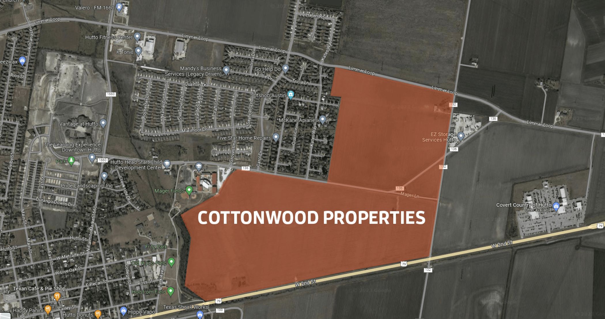 Houston-based developer Midway was selected to develop 250 acres in Hutto, Texas. (City of Hutto)