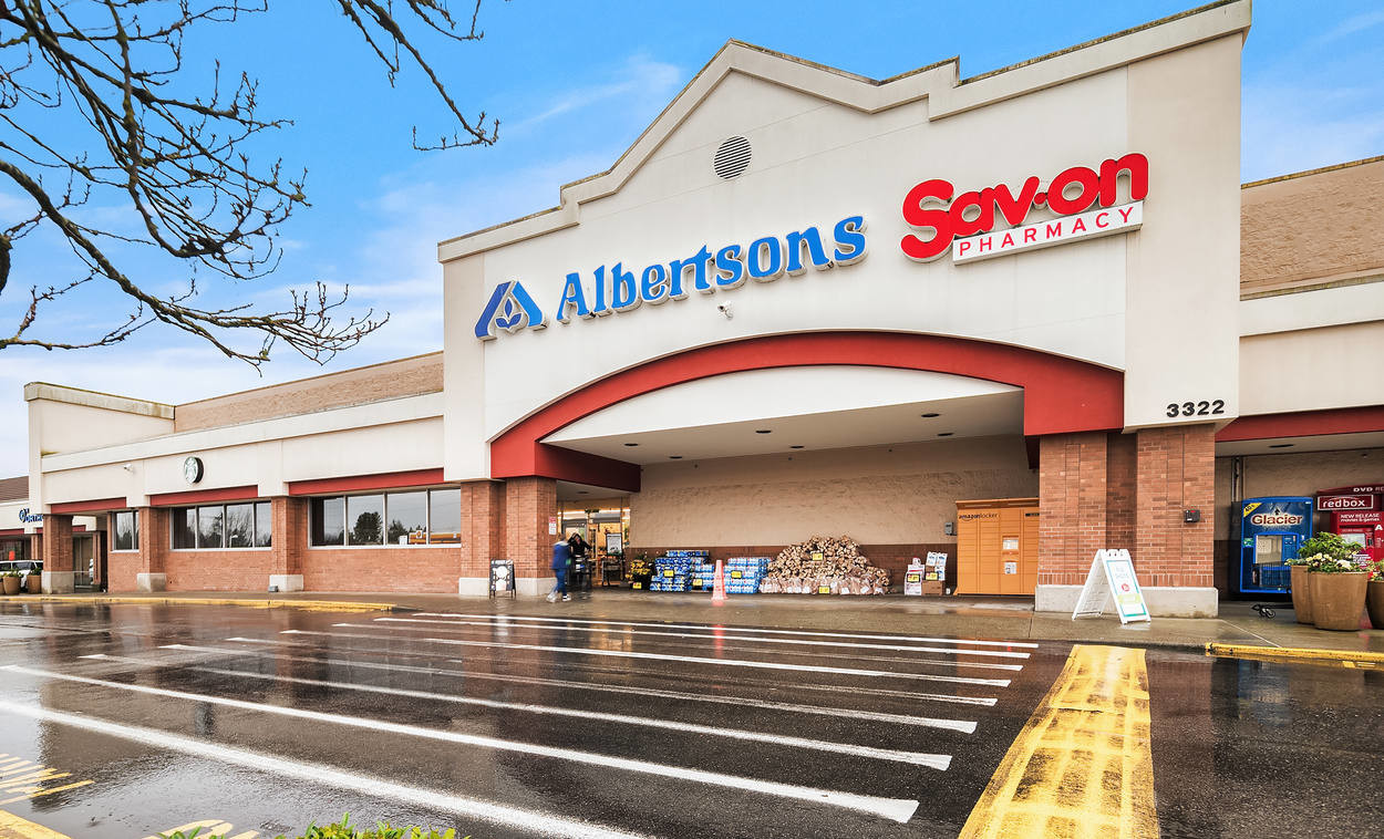 The Thomas Lake Shopping Center in Mill Creek, Washington, is one of 93 grocery-anchored shopping centers owned by San Diego-based Retail Opportunity Investments Corp. In a November deal that signaled the return of institutional investors to the retail property sector, a Blackstone investment fund agreed to buy all outstanding common shares of ROIC for $17.50 per share in an all-cash transaction valued at about $4 billion. 