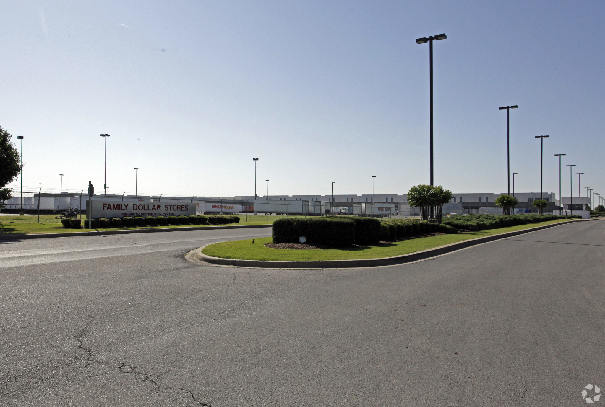 The Family Dollar distribution center in West Memphis, Arkansas, will be reopened after getting a total overhaul. (CoStar)