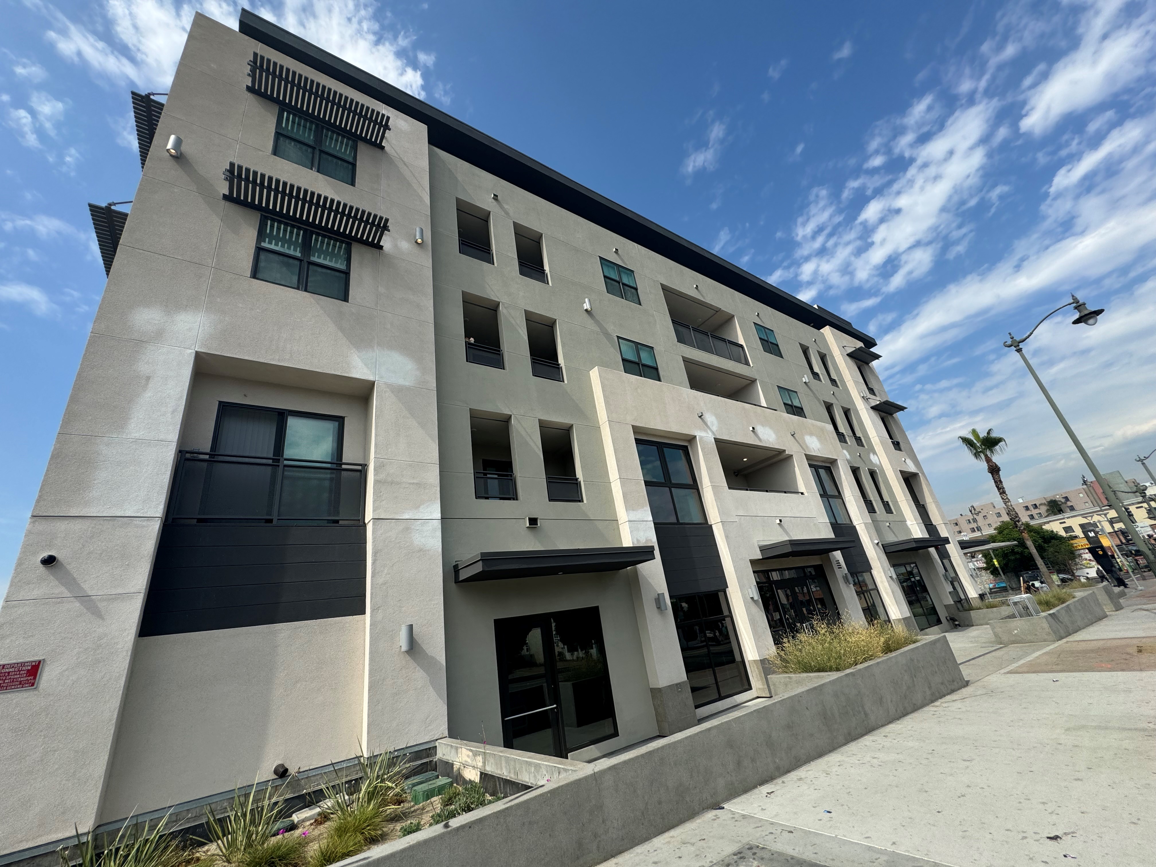 Los Lirios is LA Metro’s second housing development to open in 2024. The agency has built 2,362 apartments to date with 3,397 additional apartments in the pipeline. (CoStar)