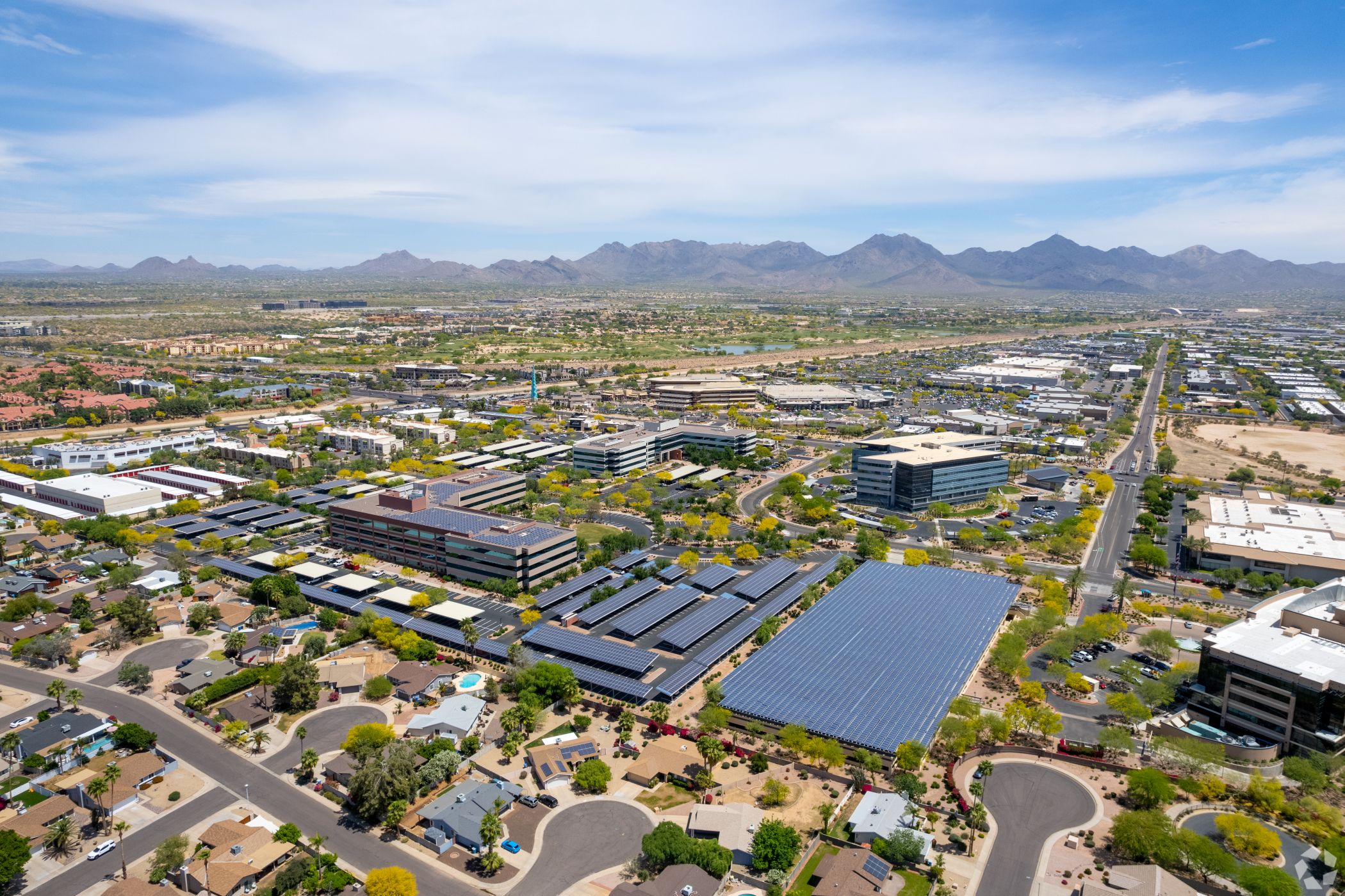 Golf management company Troon will relocate its corporate headquarters to one of two buildings at the Inisio at Kierland campus in Scottsdale, Arizona. (CoStar) 