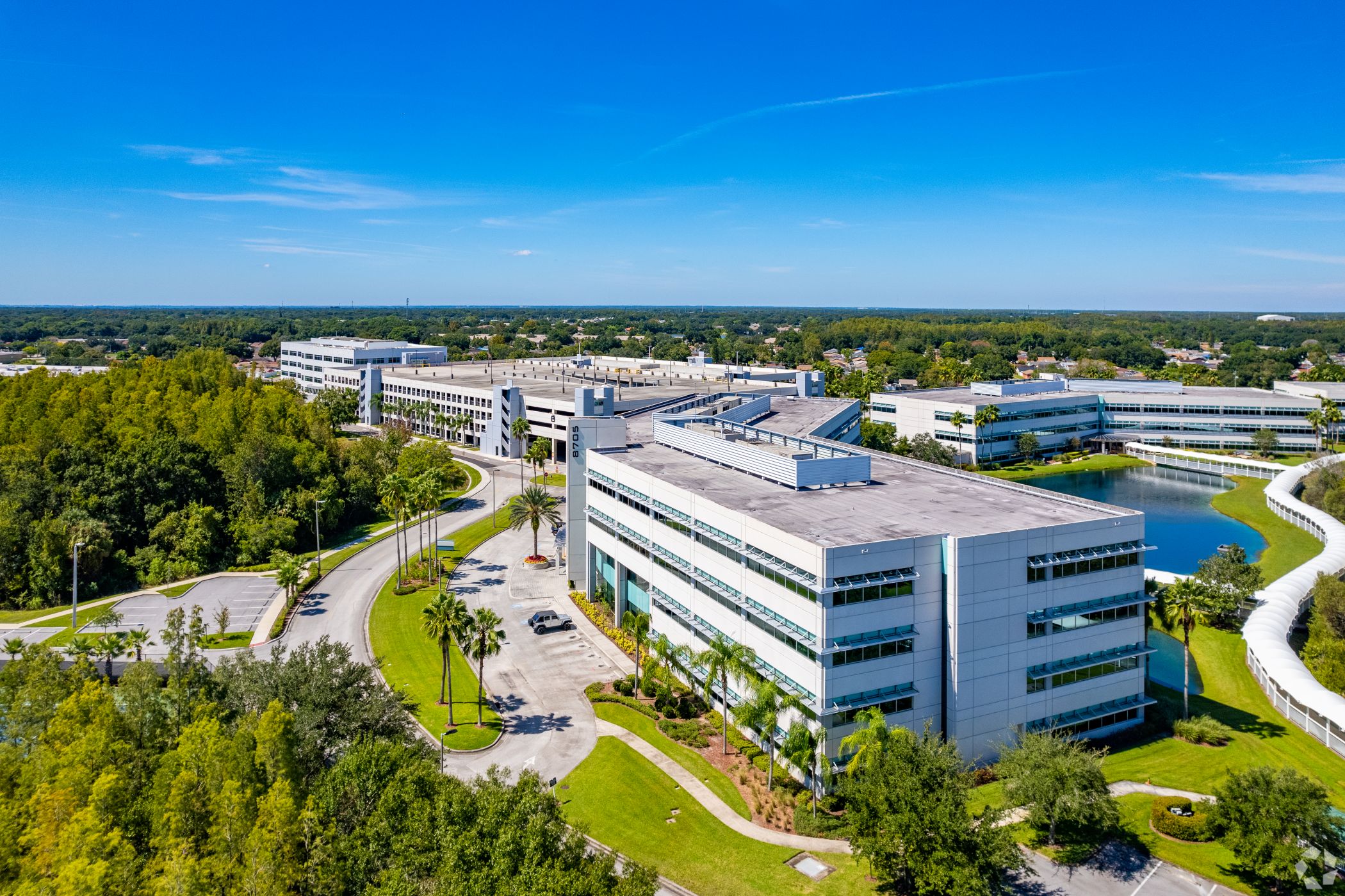 Wealth management firm Fisher Investments is set to take over three full buildings at Renaissance Center, an office campus in Tampa, Florida. (CoStar)