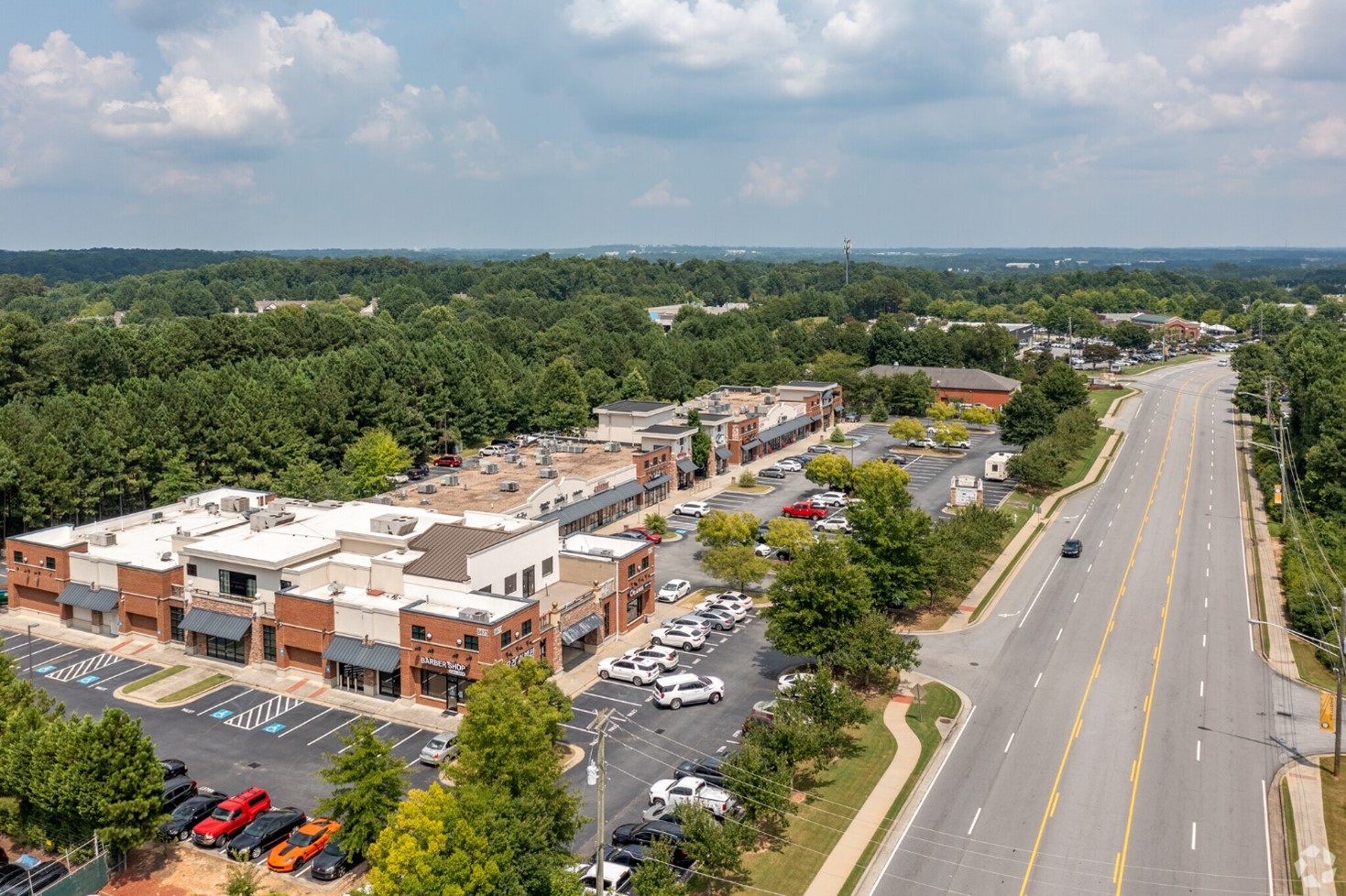 Growing Korean coffeehouse chain Tom N Toms Black found space at the now fully leased McDaniel Square on Old Norcross Road in Duluth. (CoStar)